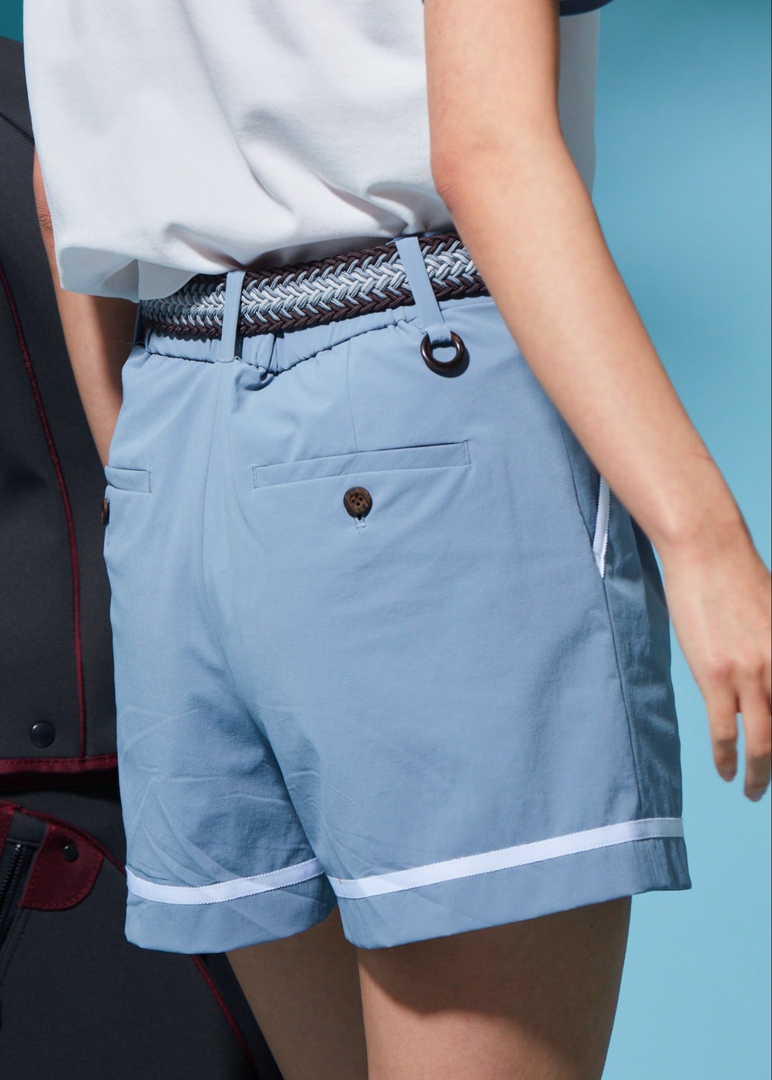 WOMENS NYLON LINE SHORT PANTS/レディースナイロンラインショートパンツ