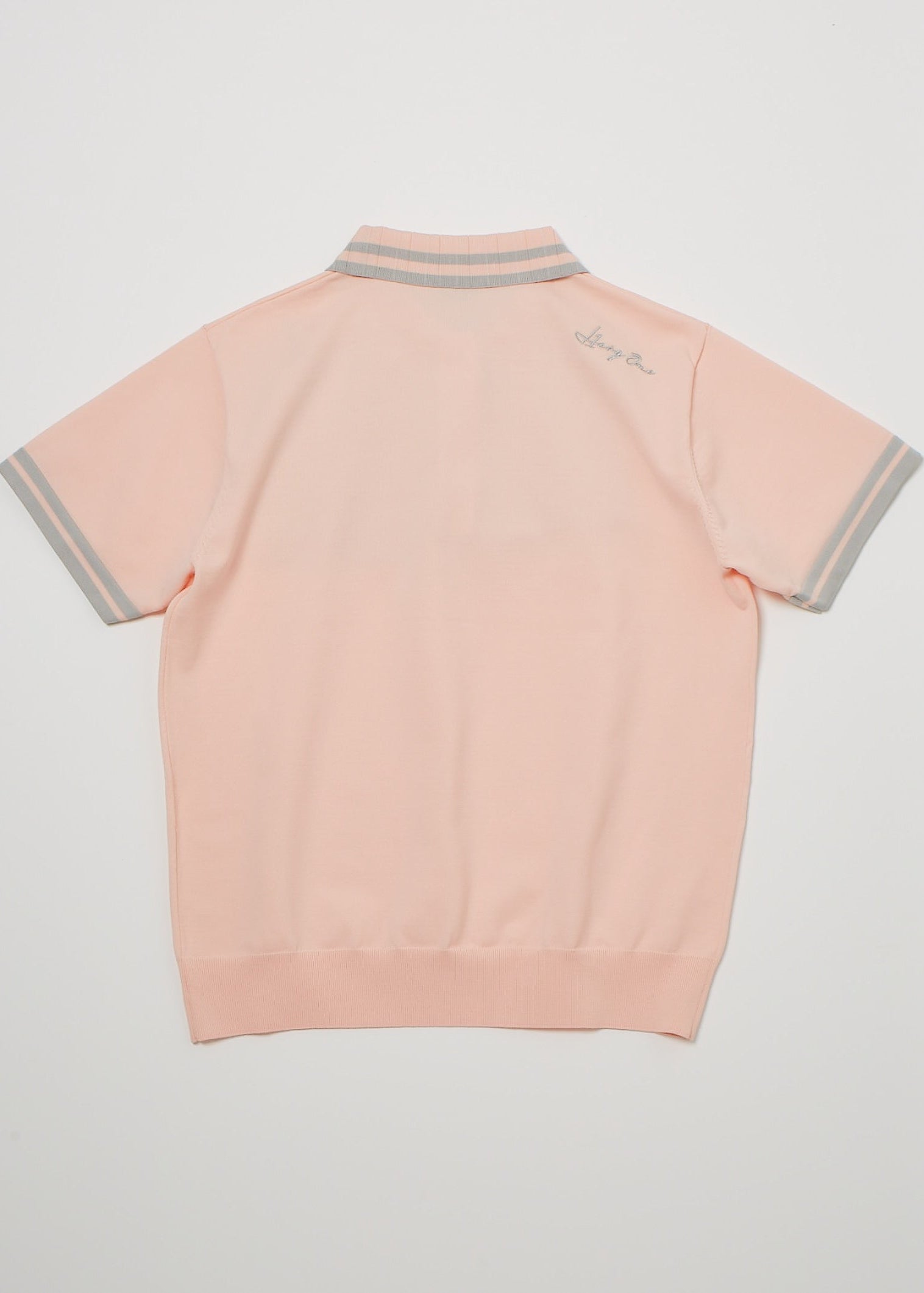 PLEATED KINIT POLO