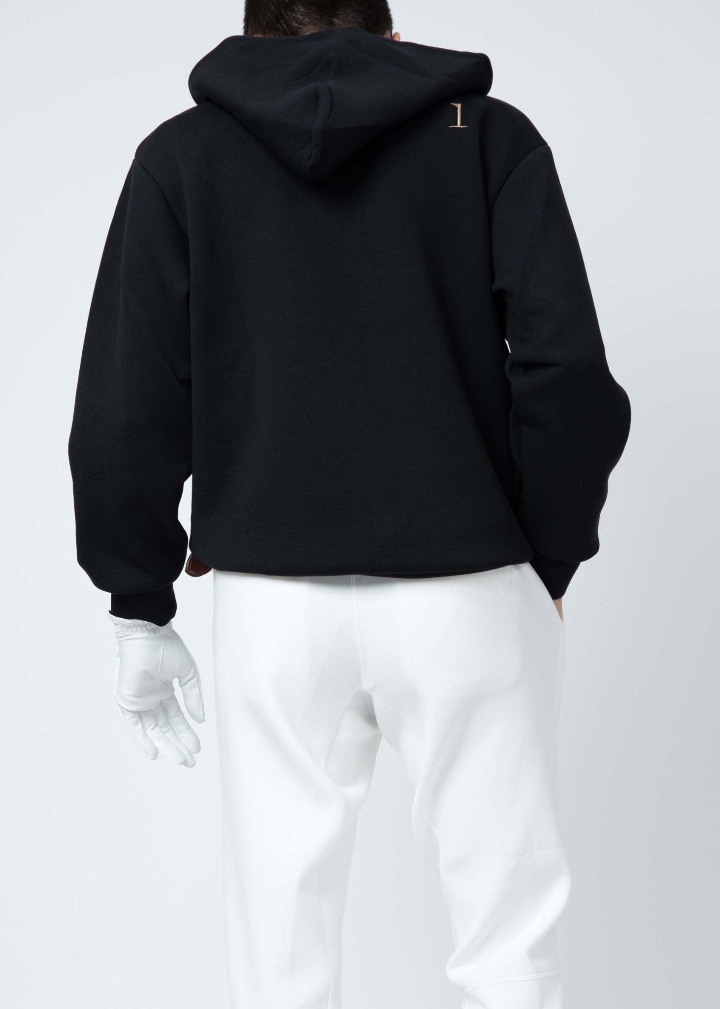 ハーフジップフーディ・メンズ