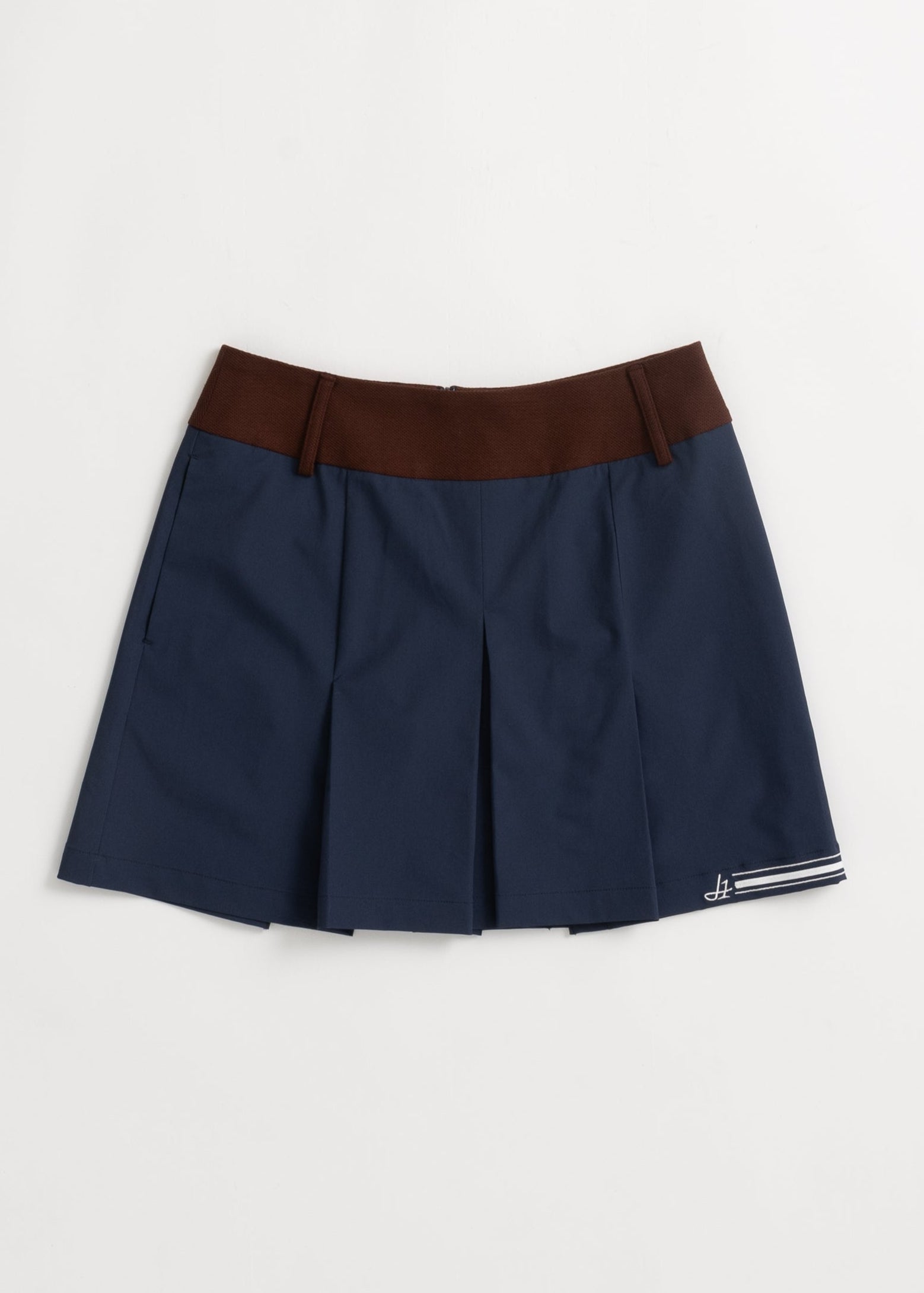 SPORTEX DUAL FABRIC TUCK SKIRT