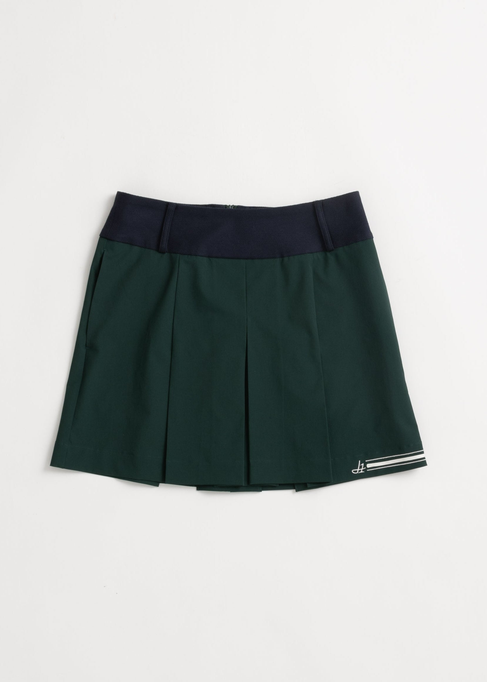 SPORTEX DUAL FABRIC TUCK SKIRT