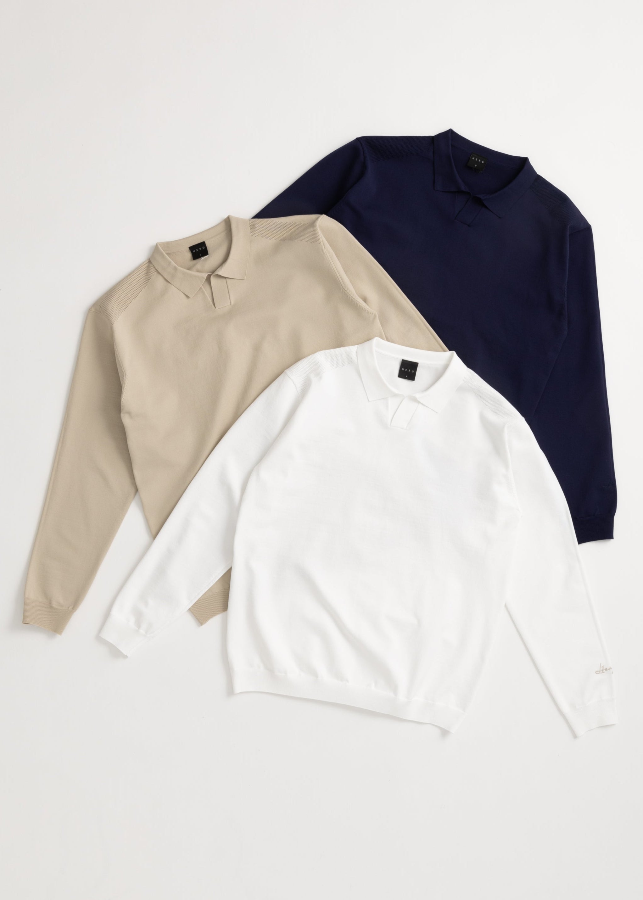 LIGHT KNIT SKIPPER LONG SLEEVE