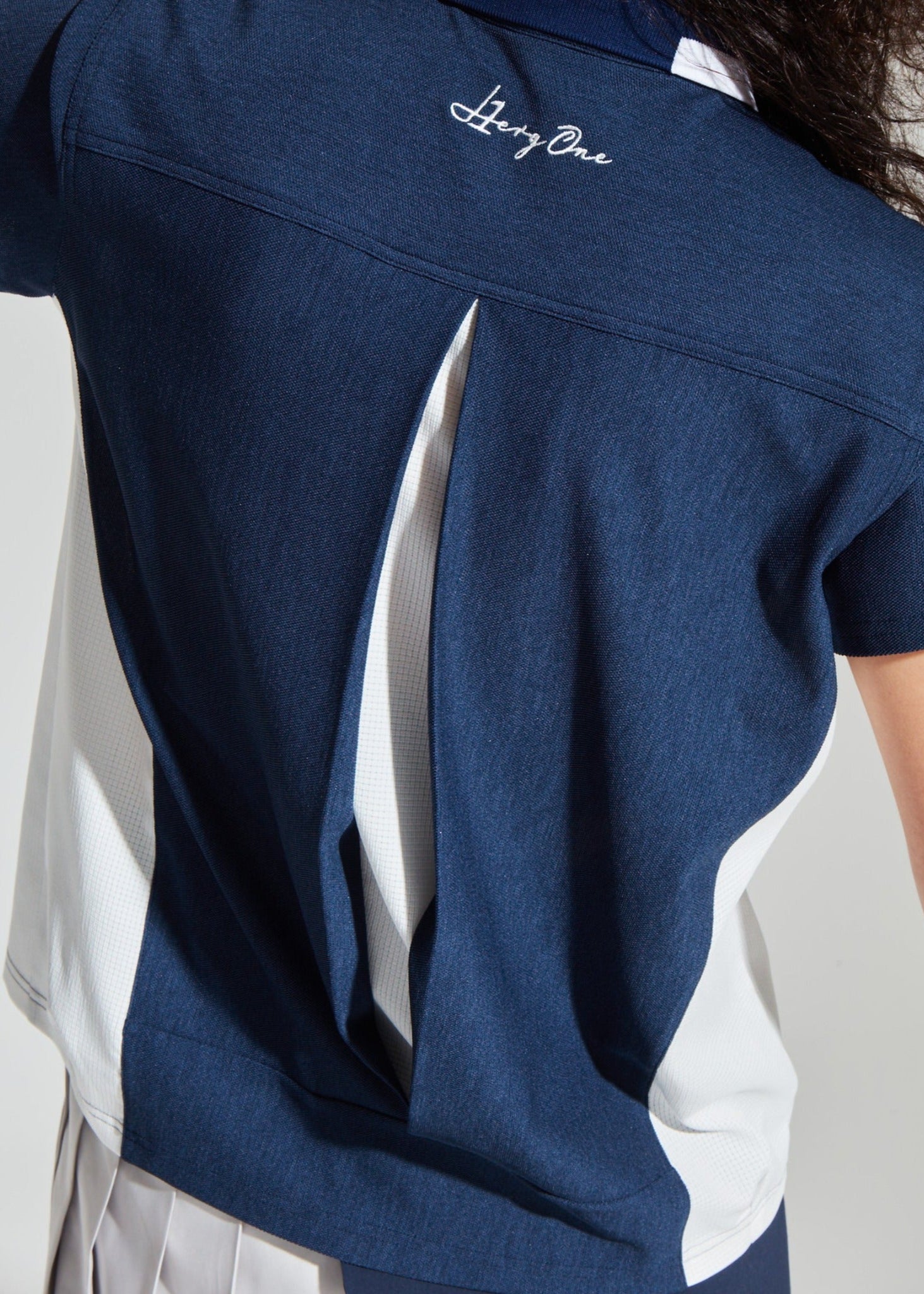 WOMENS TRICOLOR POLO-DOD AIR