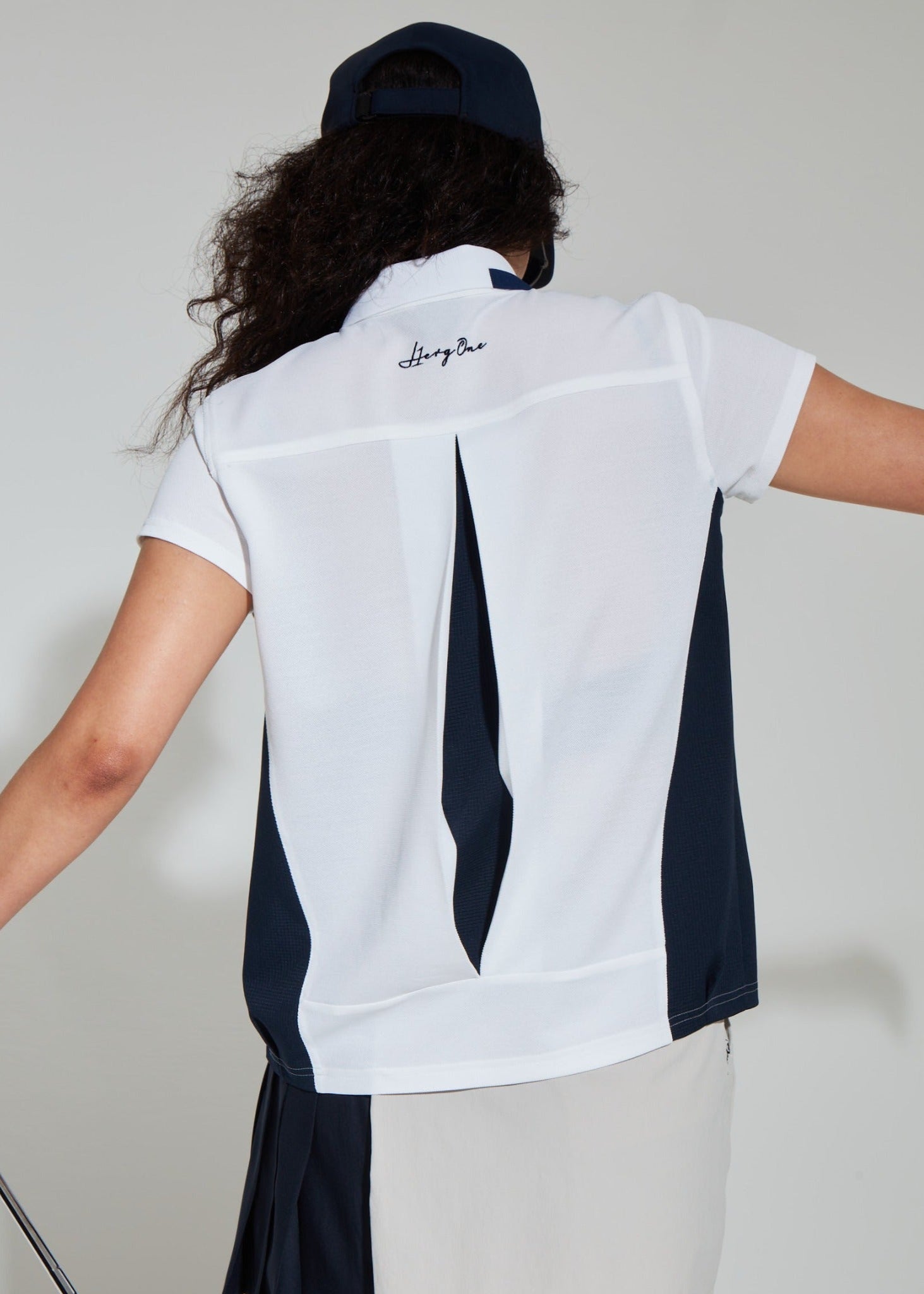 WOMENS TRICOLOR POLO-DOD AIR