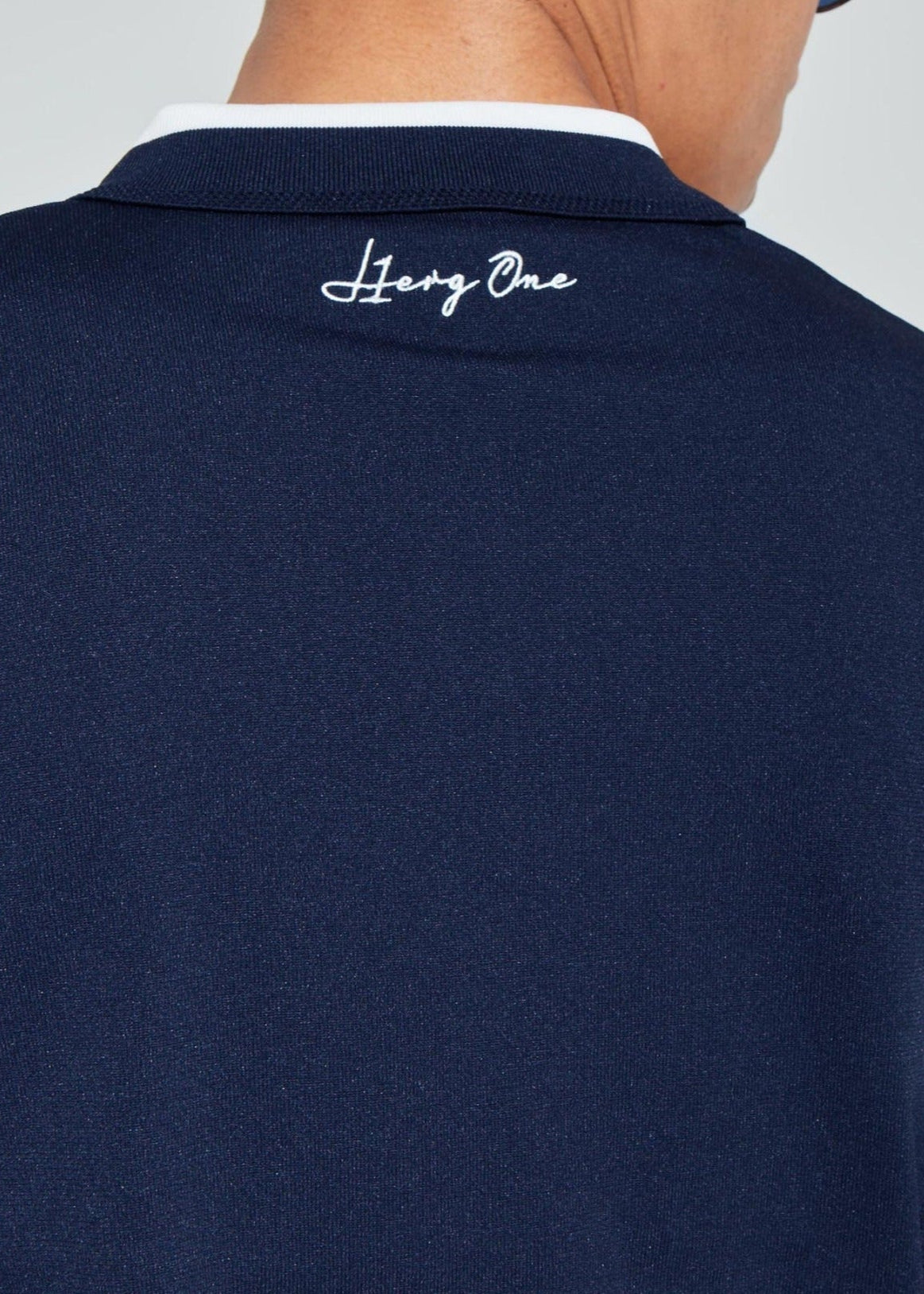 HIBRID MESH KNIT POLO MEN