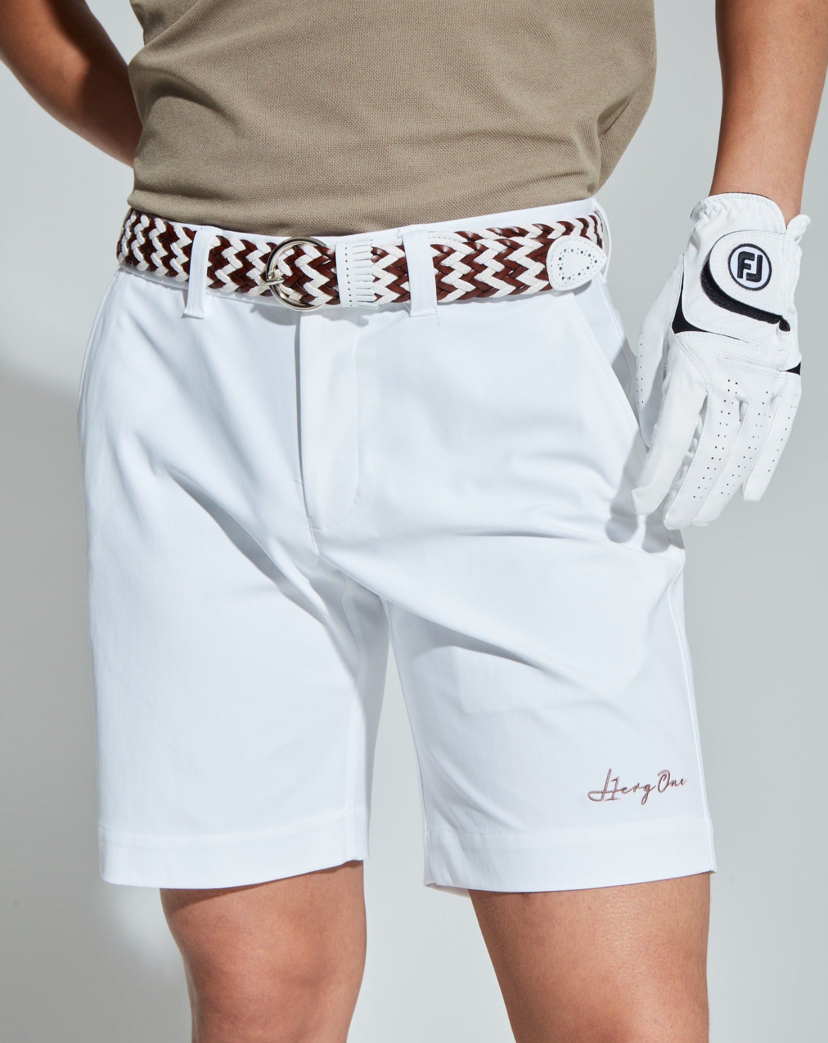 360°STRETCH WHITE SHORTS
