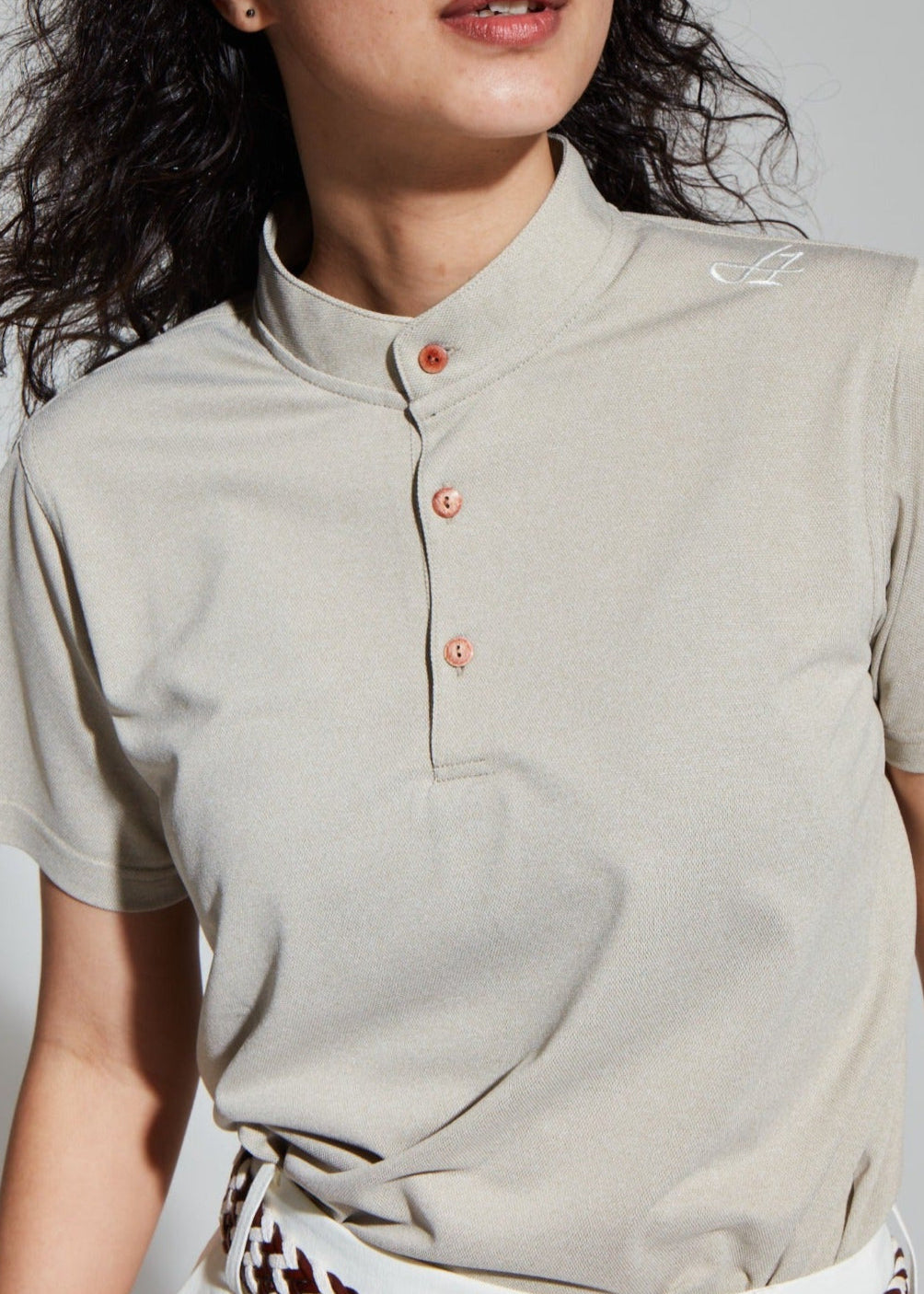 BOX STAND COLLOR POLO WOMEN