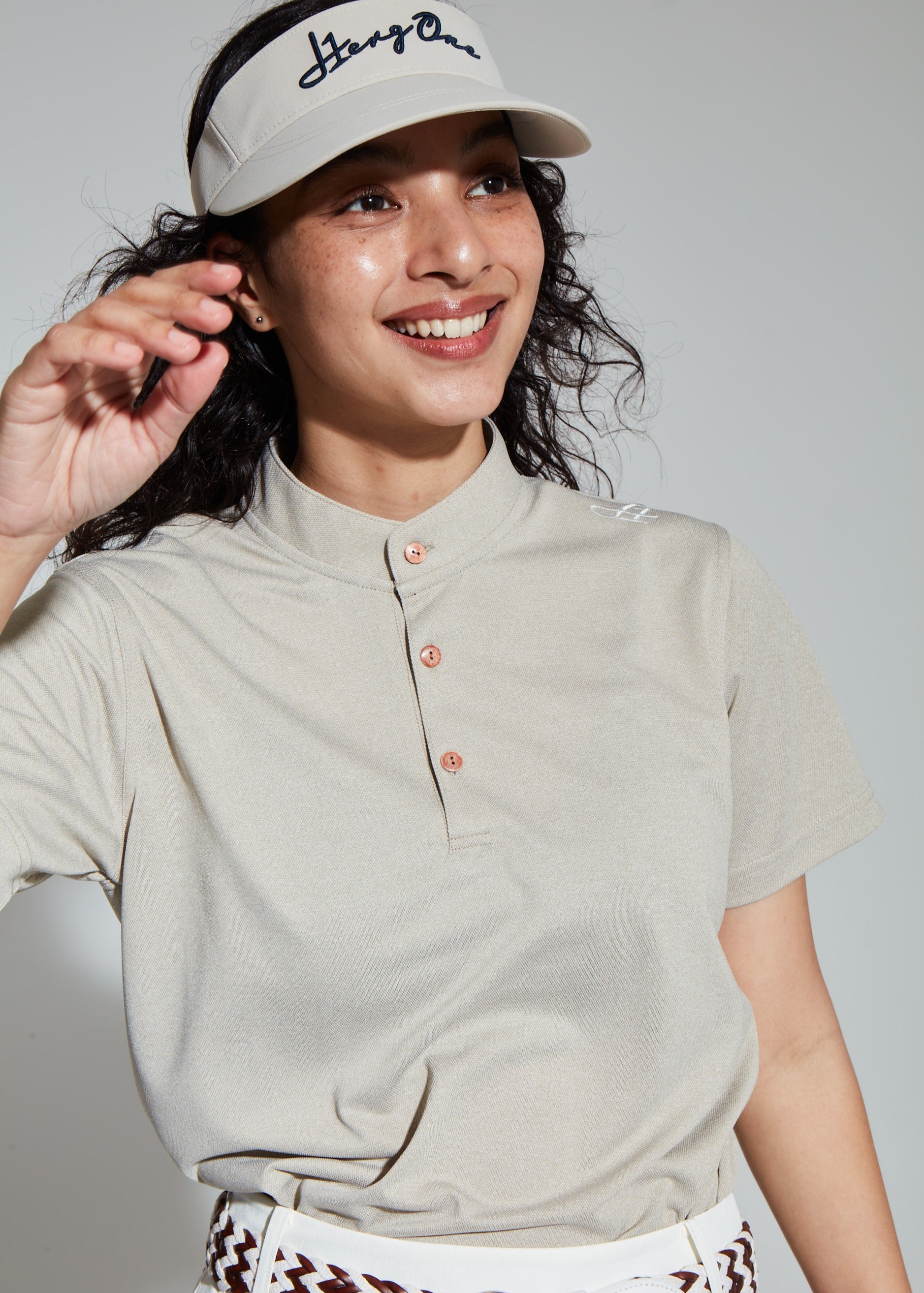 BOX STAND COLLOR POLO WOMEN