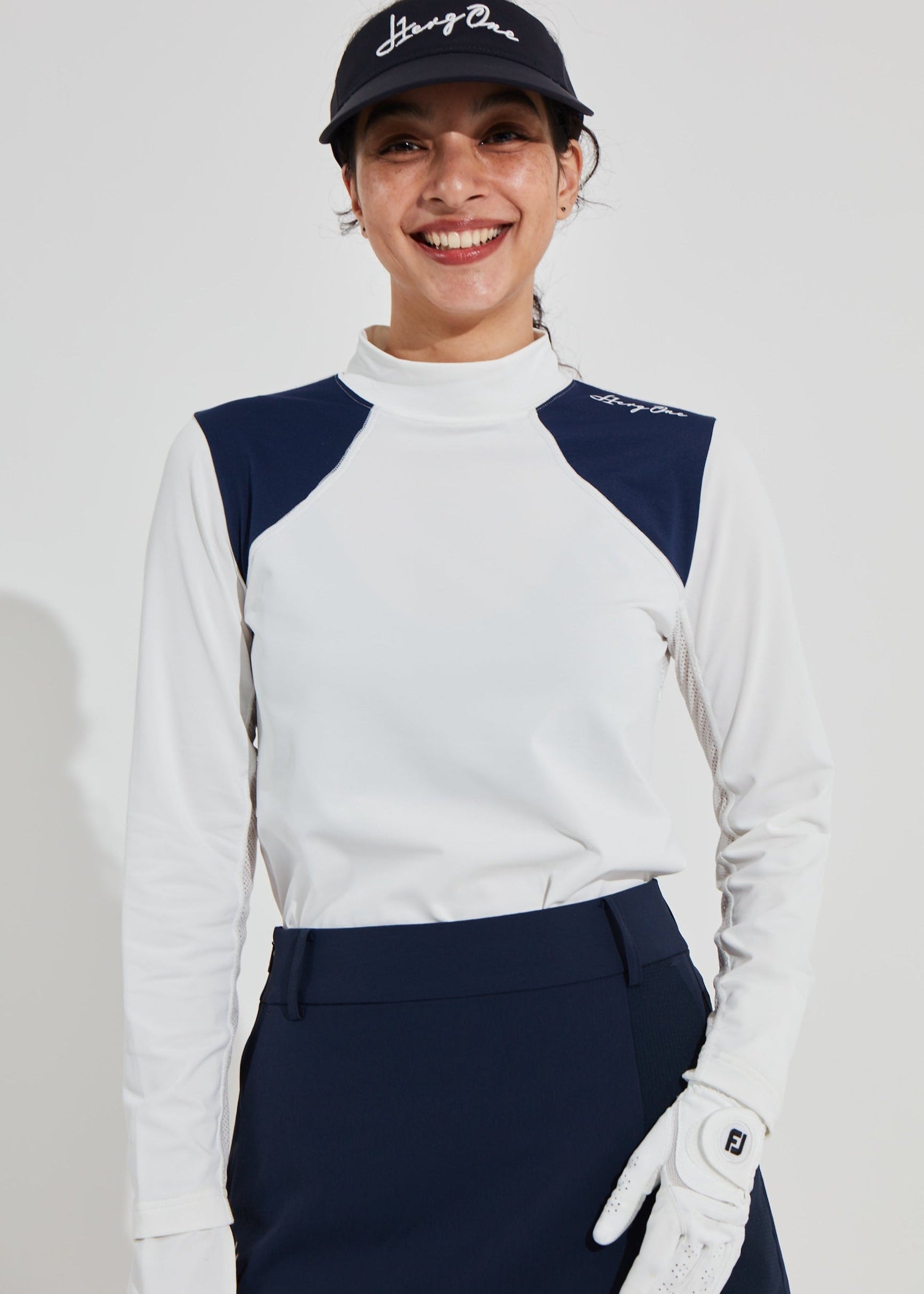 WOMENS UV CARE L/S MOCK NECK