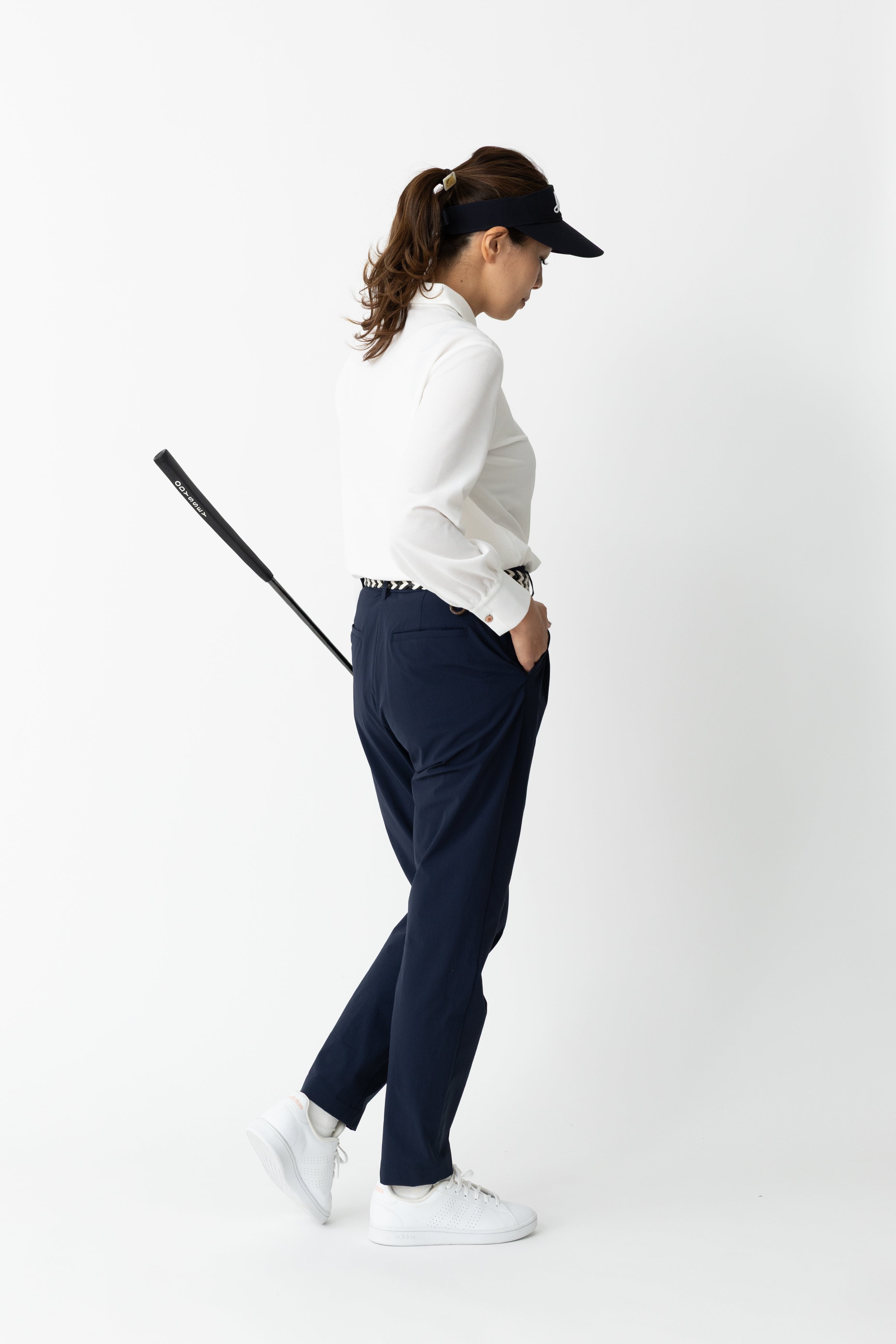 WOMENS LONG SLEEVE PIQUET POLO SHIRT