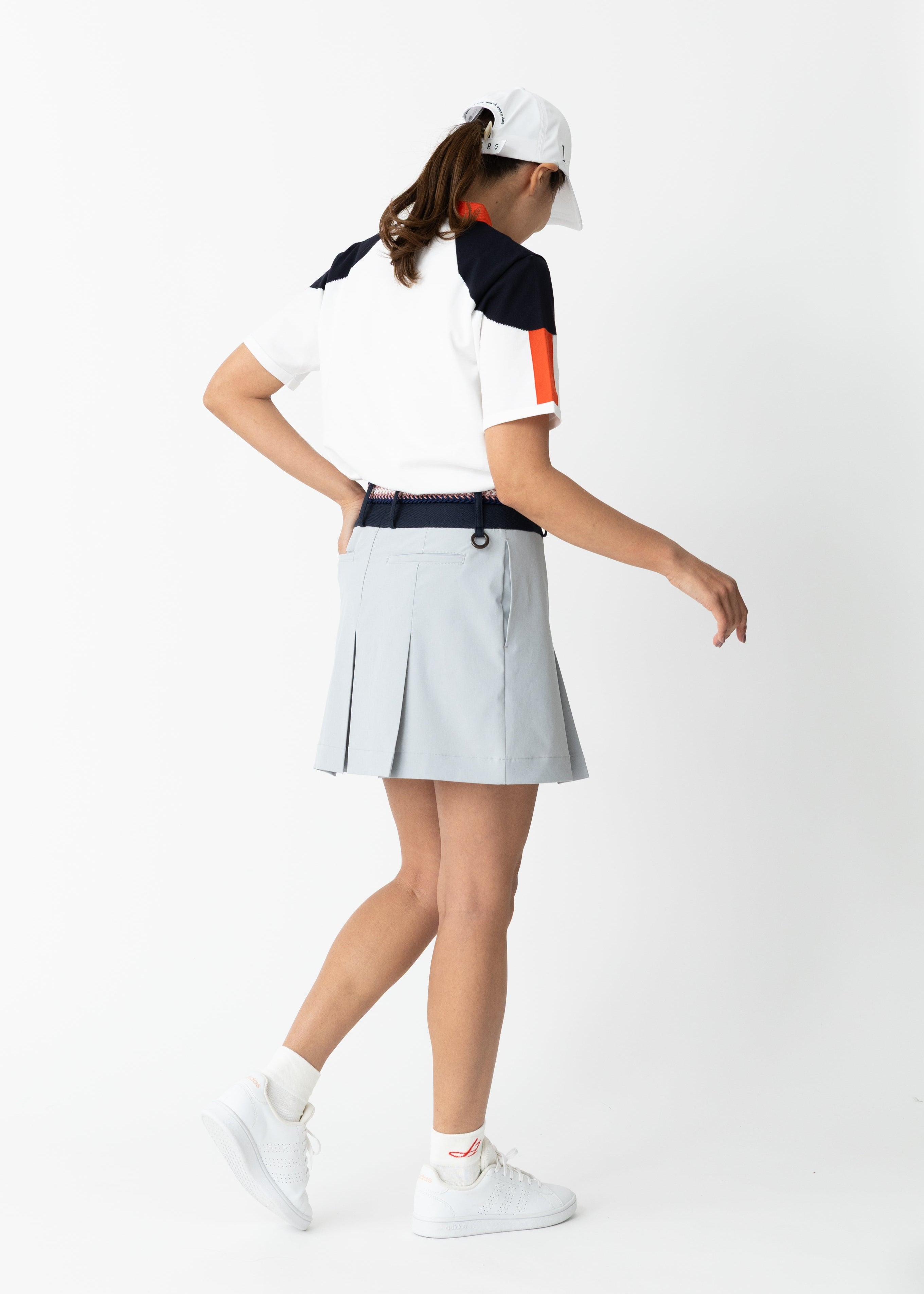SPORTEX DUAL FABRIC TUCK SKIRT