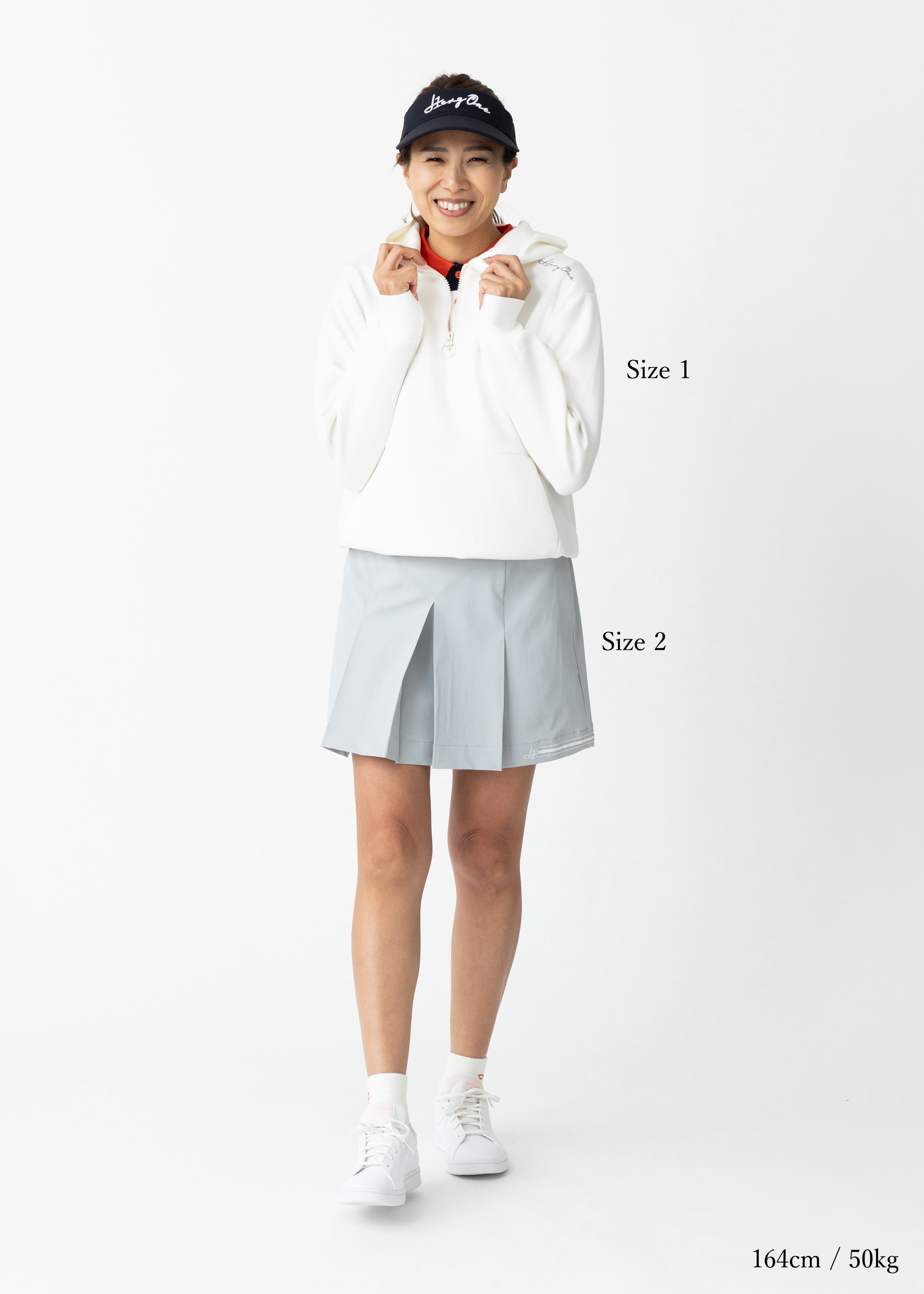SPORTEX DUAL FABRIC TUCK SKIRT