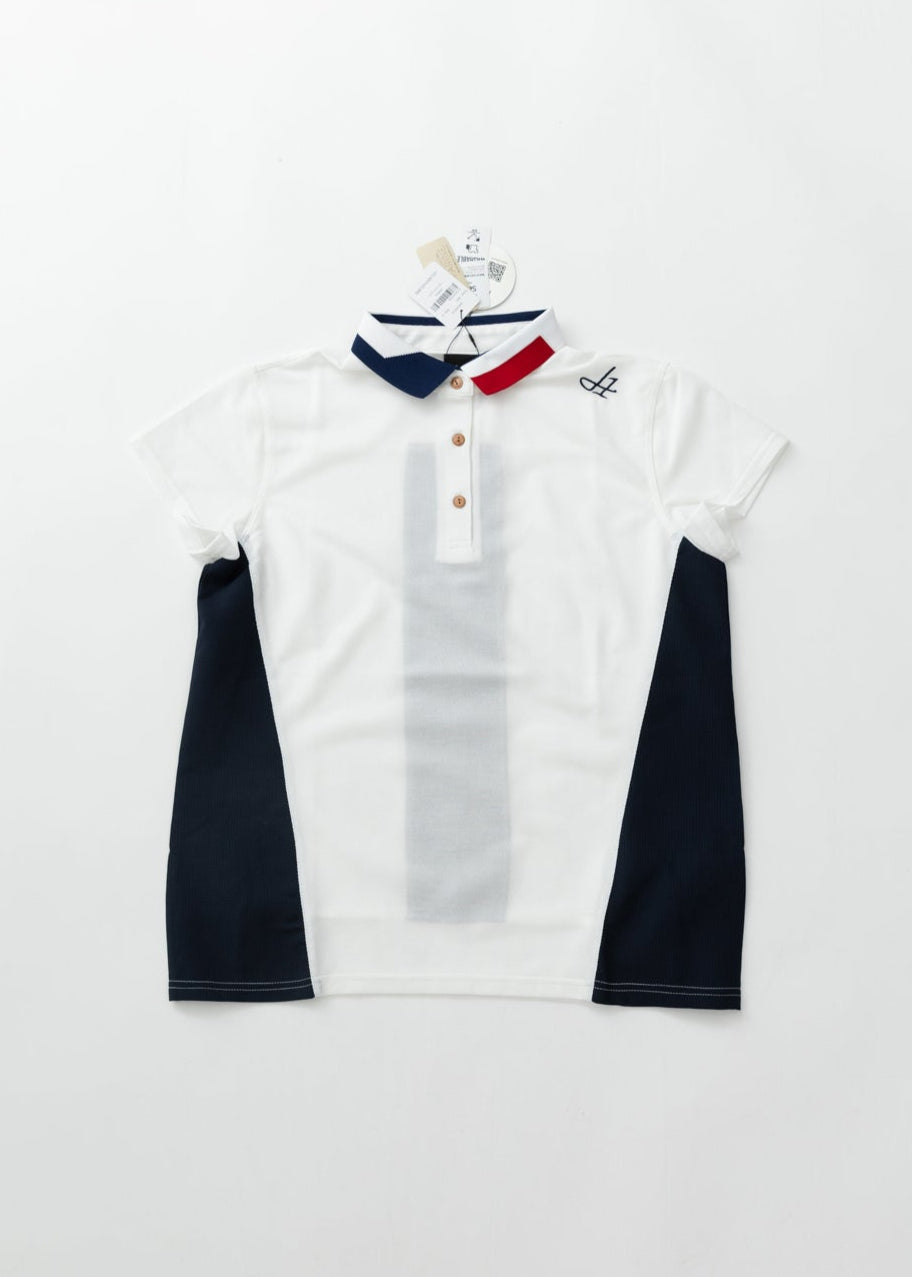 WOMENS TRICOLOR POLO-DOD AIR