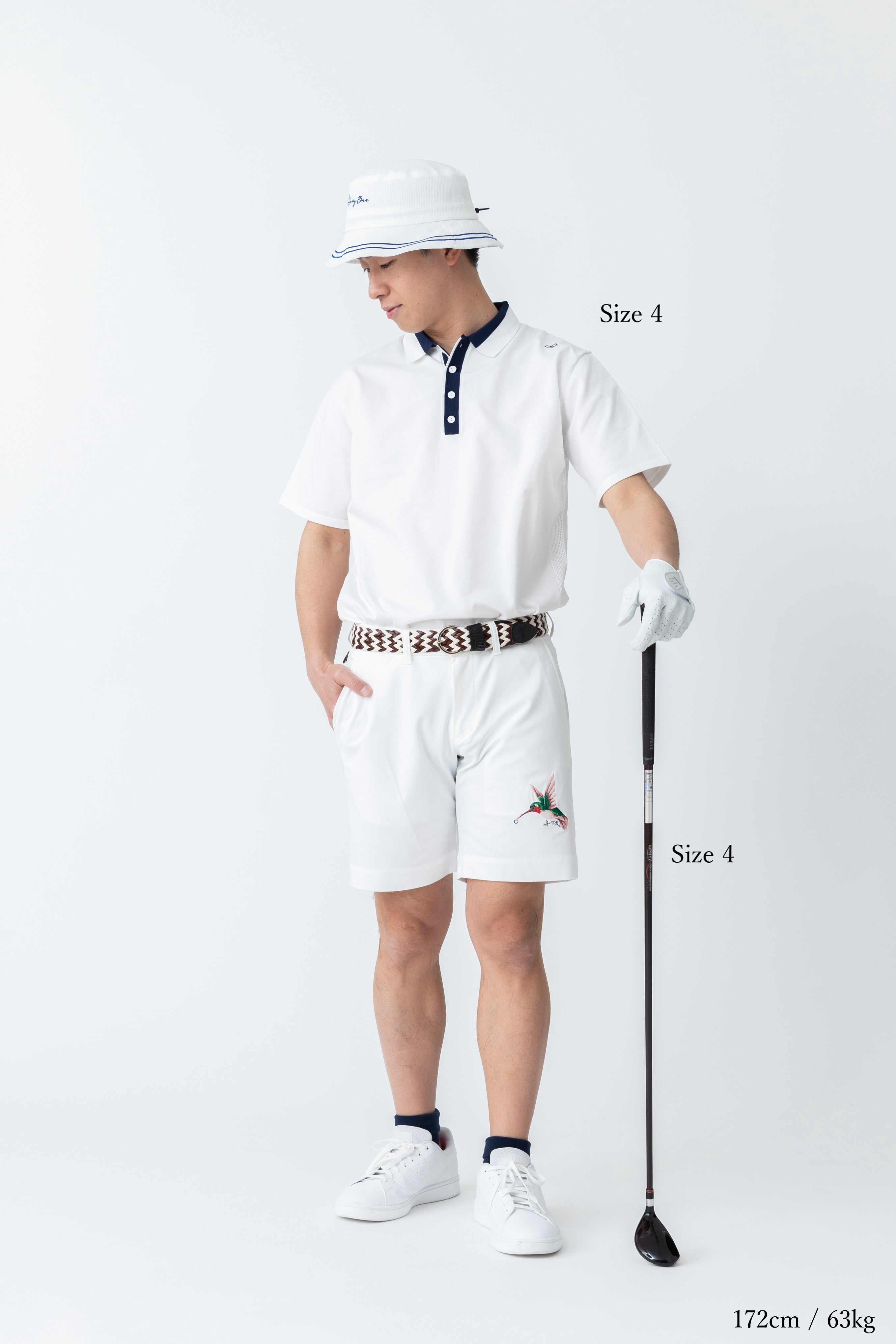 360°STRETCH WHITE SHORTS