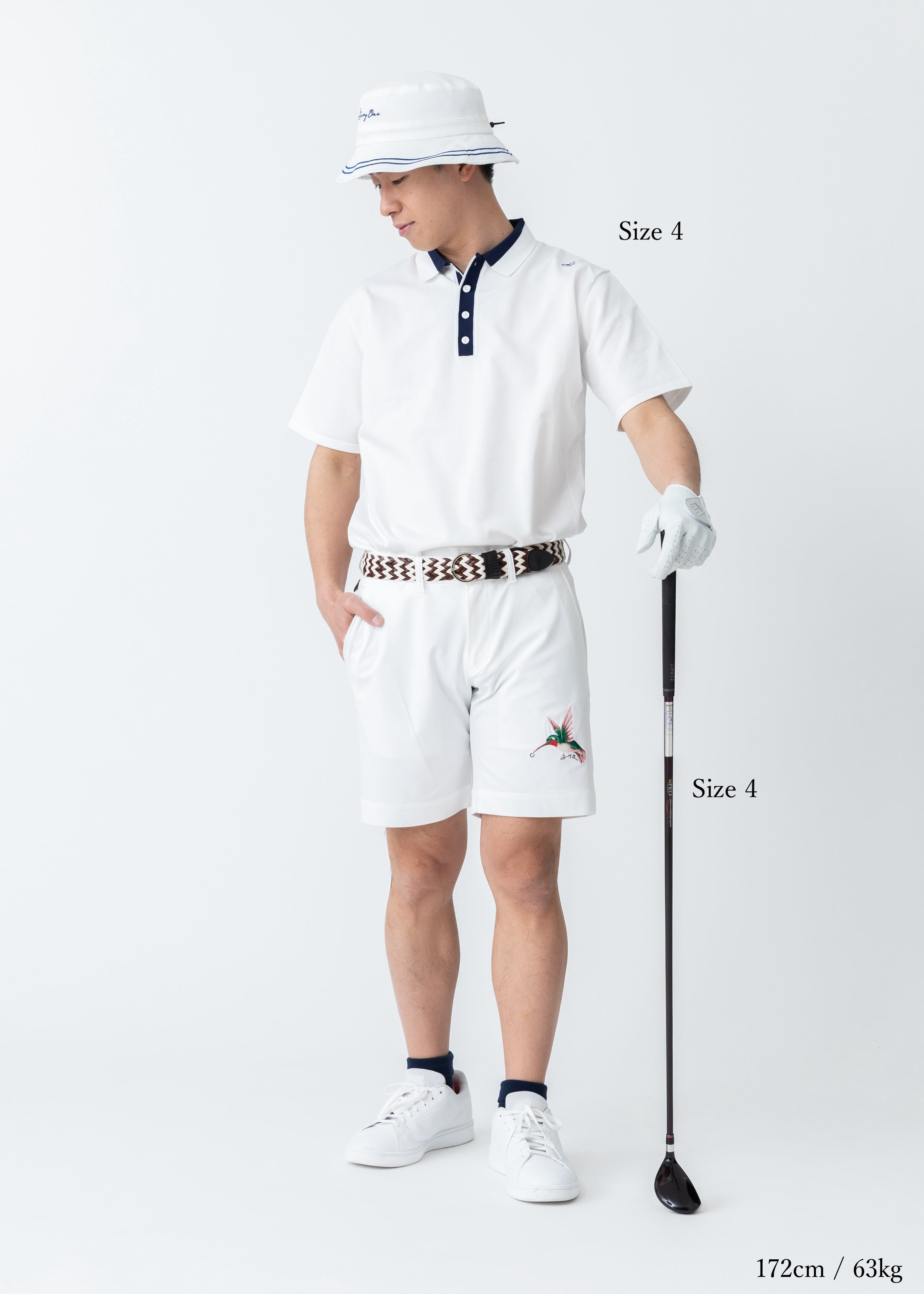 HIBRID MESH KNIT POLO MEN