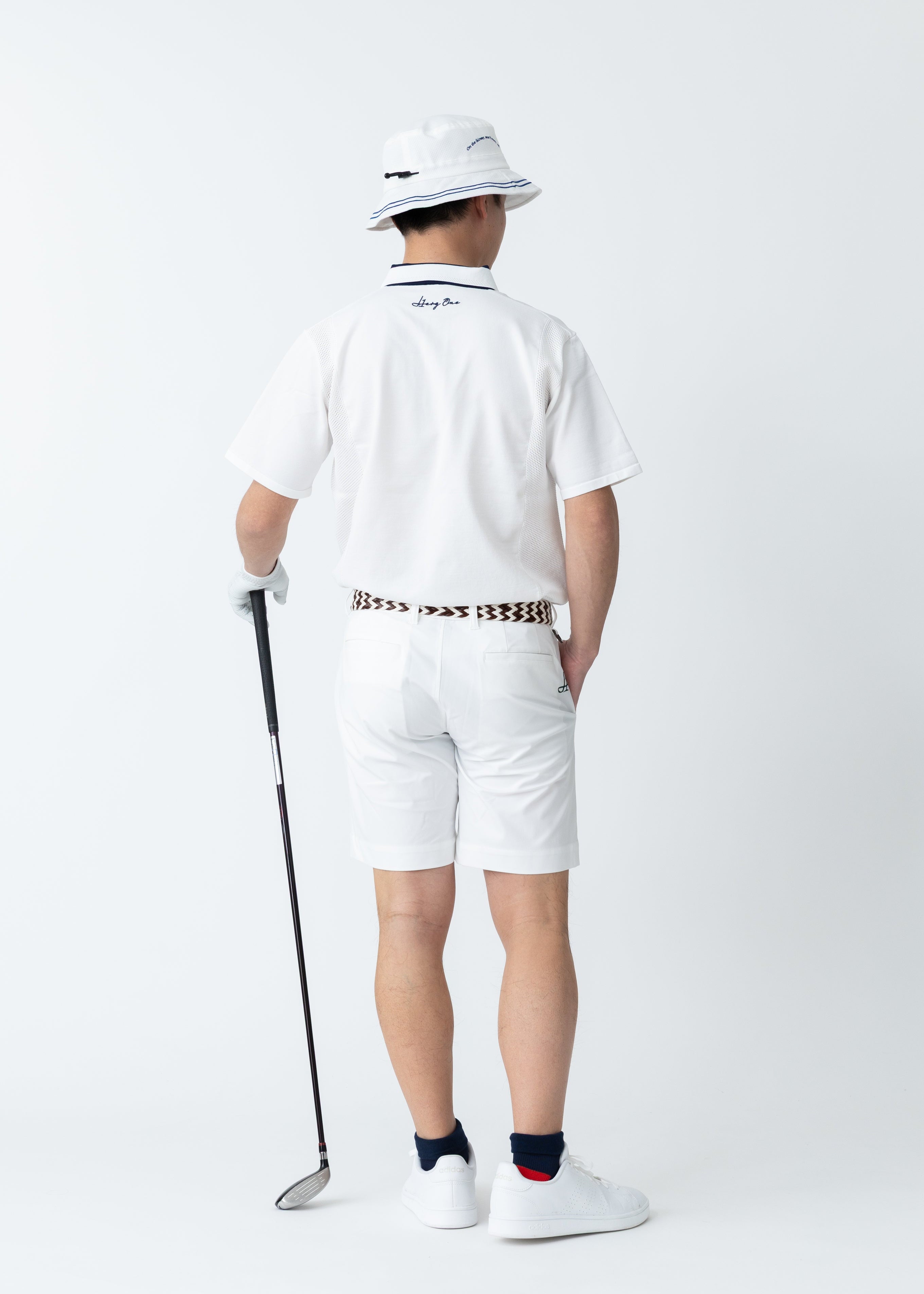 HIBRID MESH KNIT POLO MEN