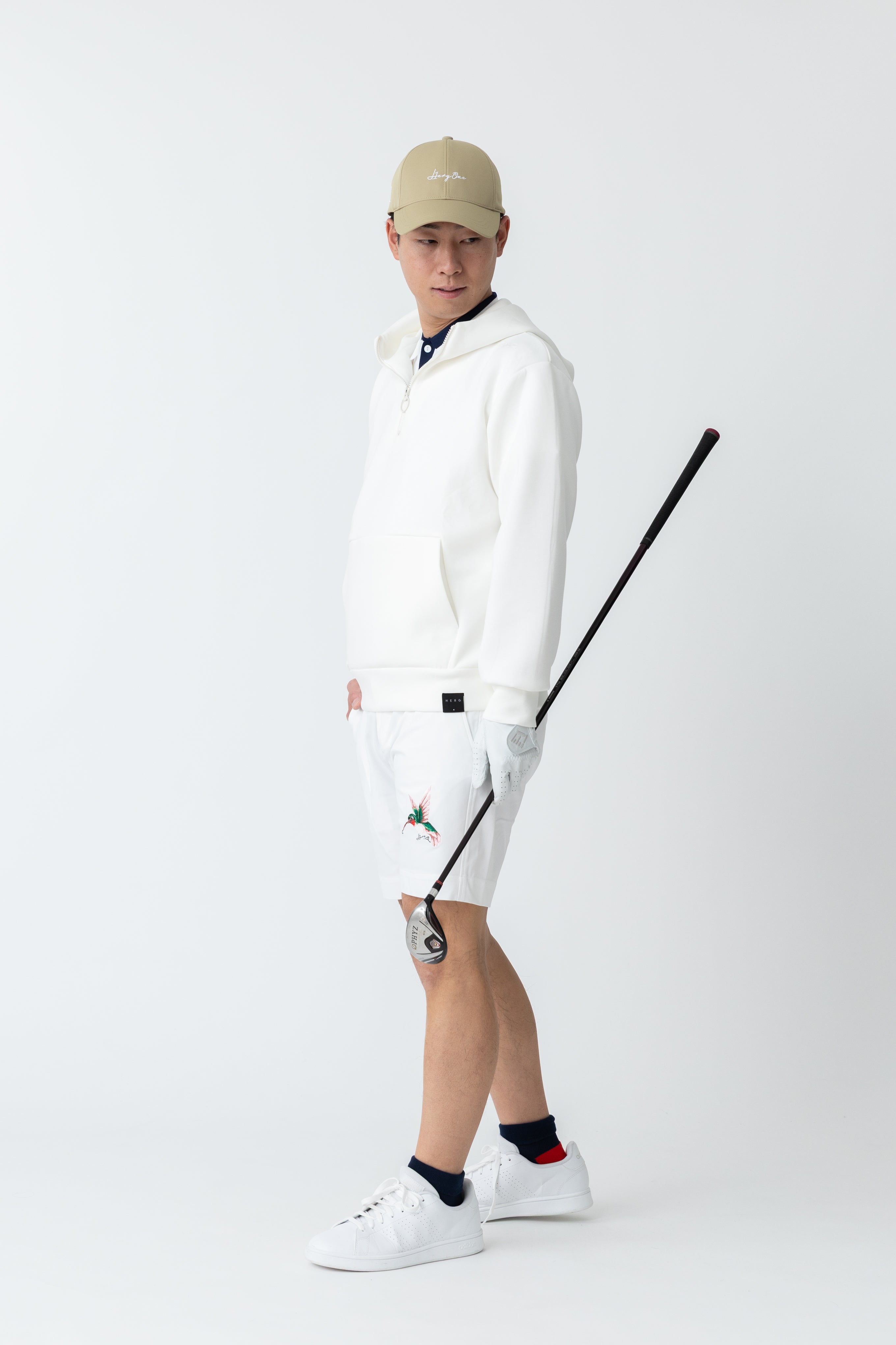 360°STRETCH WHITE SHORTS