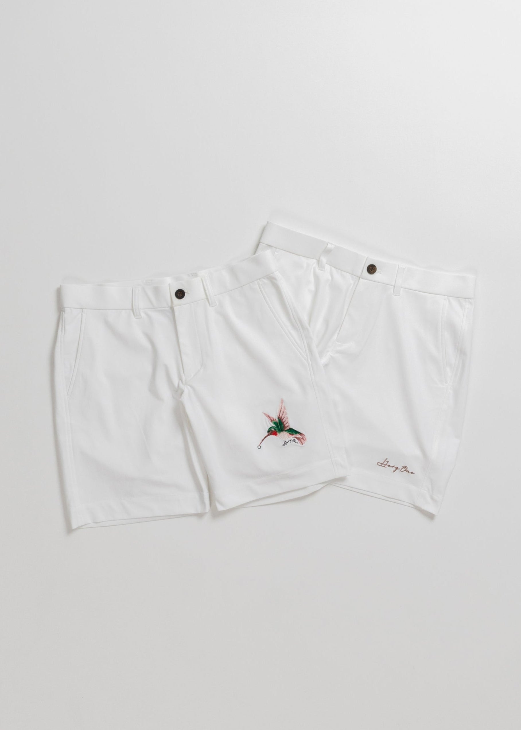 360°STRETCH WHITE SHORTS