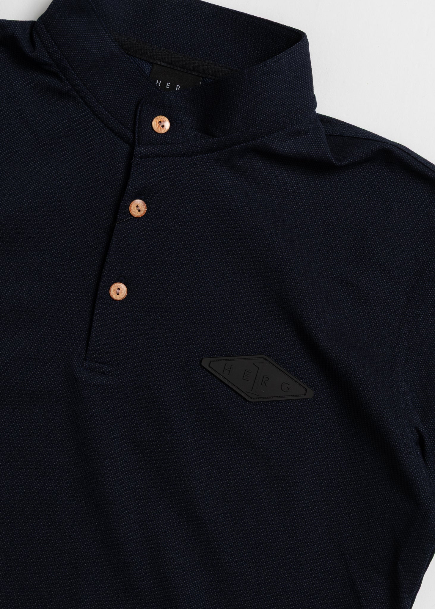 STAND COLLAR POLO-スタンドカラーポロ レディース