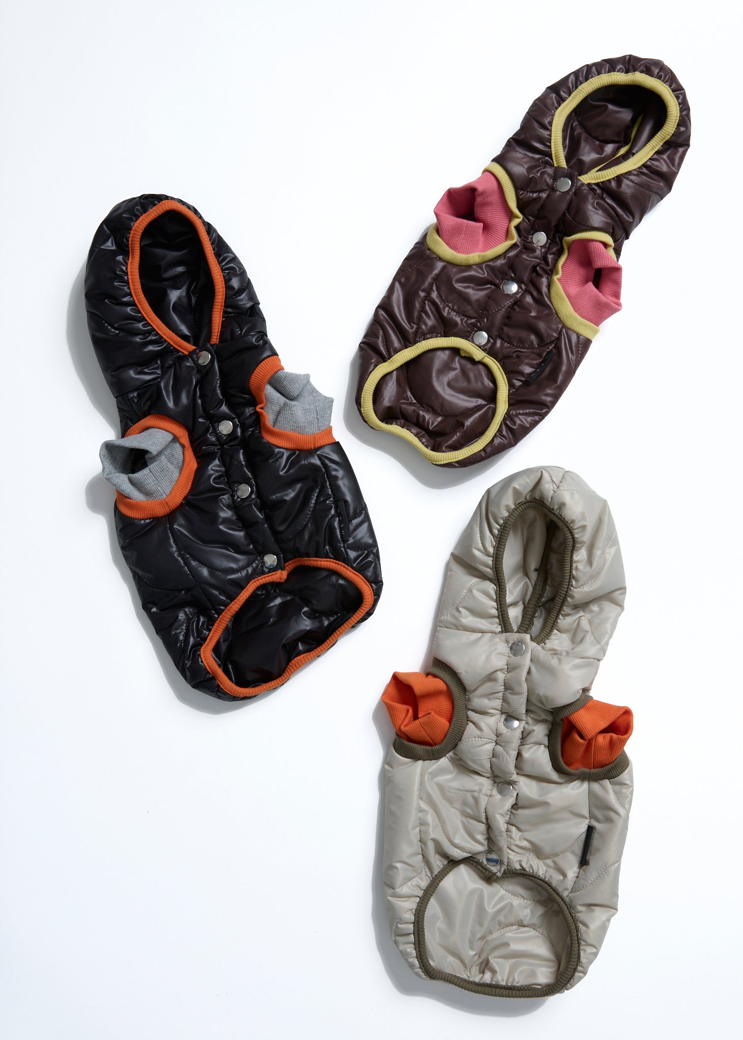 【NEW】キルティングシェルドッグパーカー