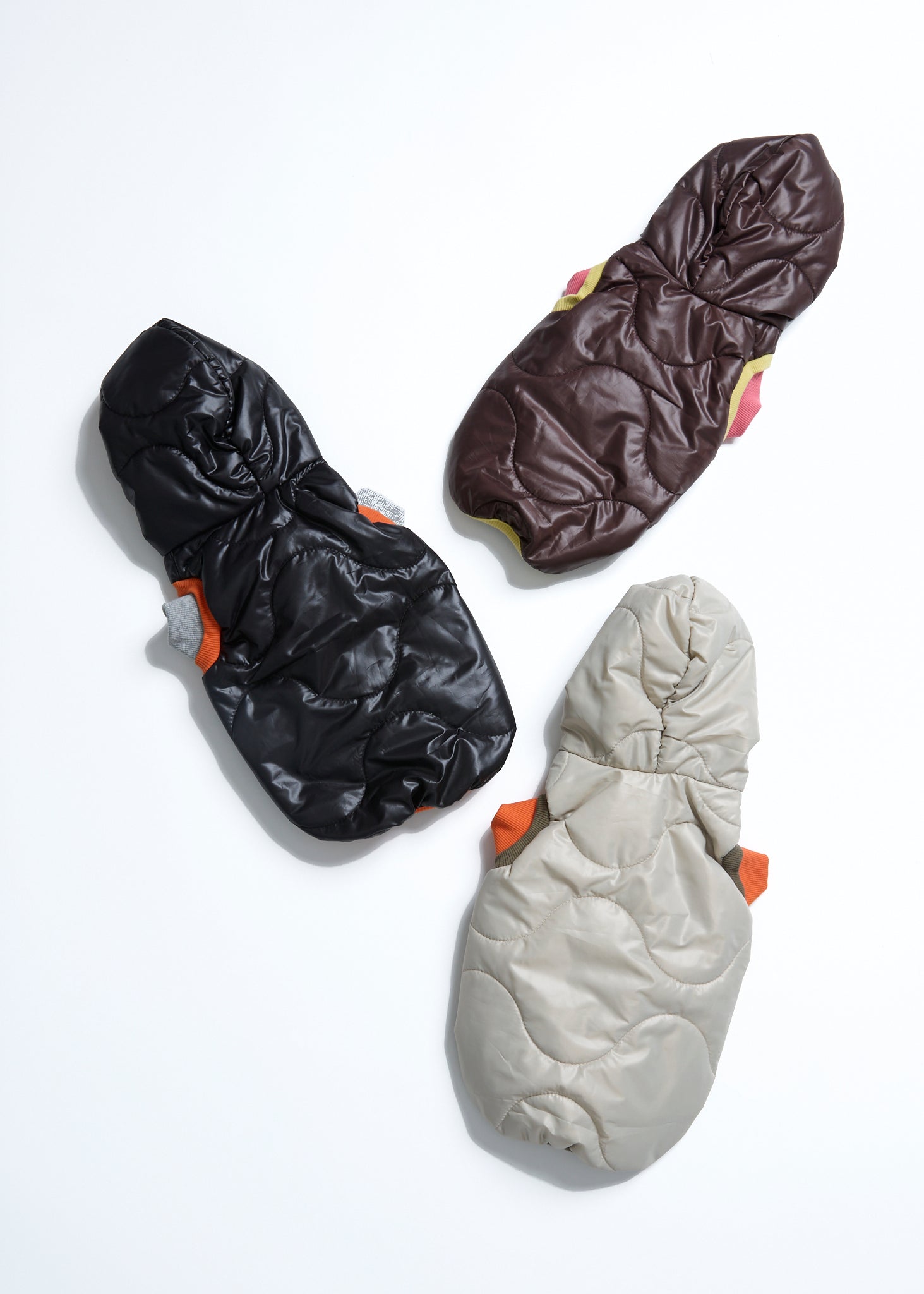 【NEW】キルティングシェルドッグパーカー