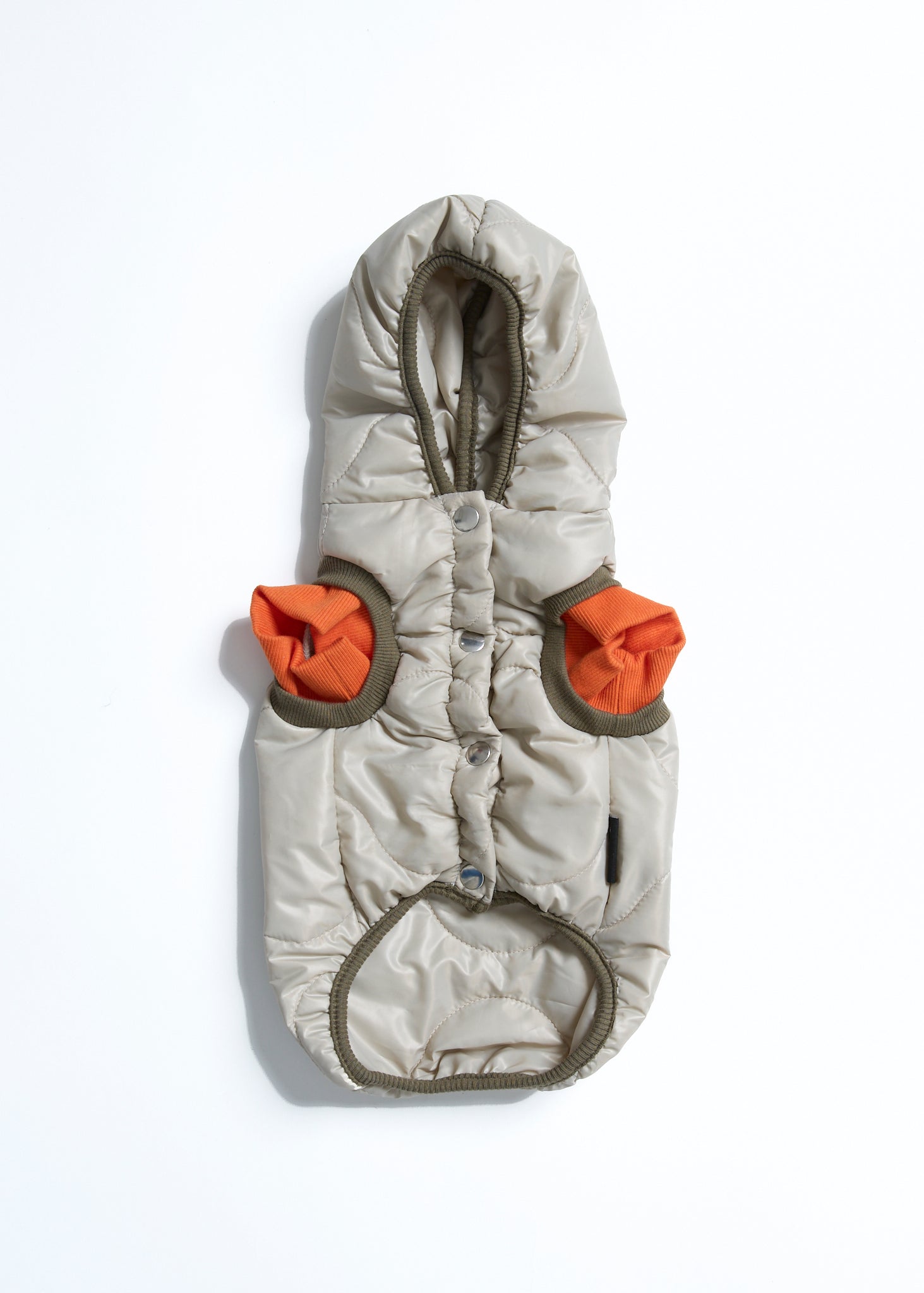 【NEW】キルティングシェルドッグパーカー