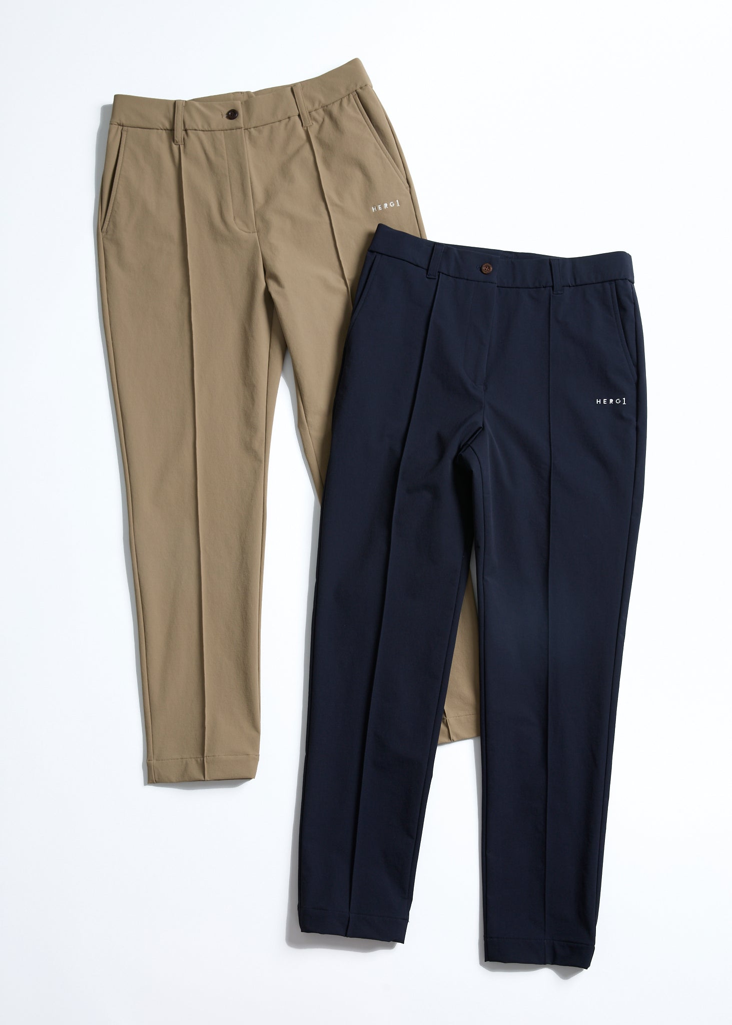 タフストレッチナイロンピンタックパンツ・ウィメンズ