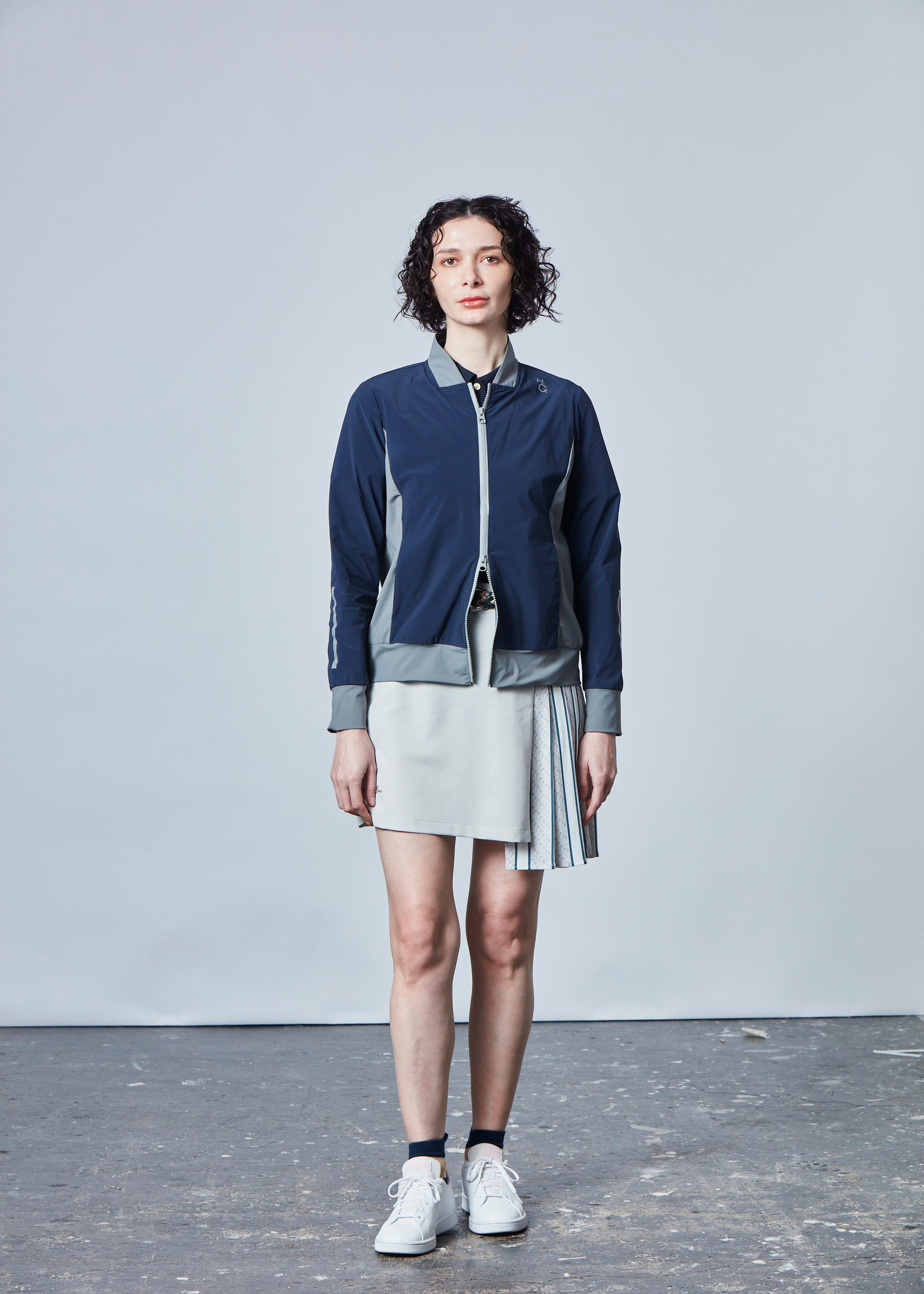 【先行予約・NEW】パッカブルコンパクトナイロンストレッチブルゾン