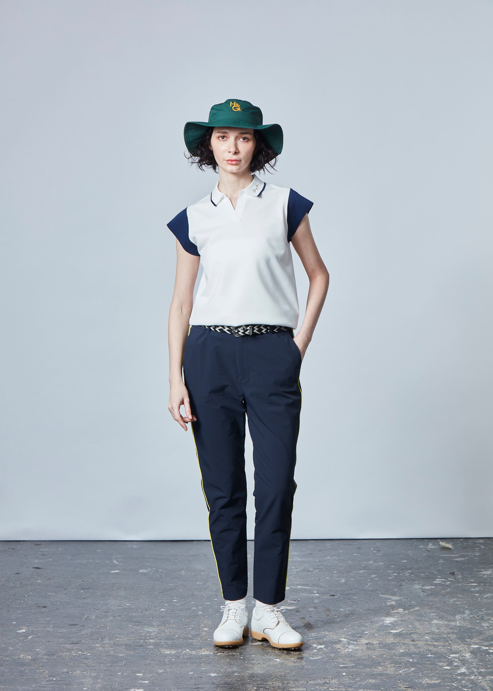 【NEW】フレンチスリーブスキッパーポロ