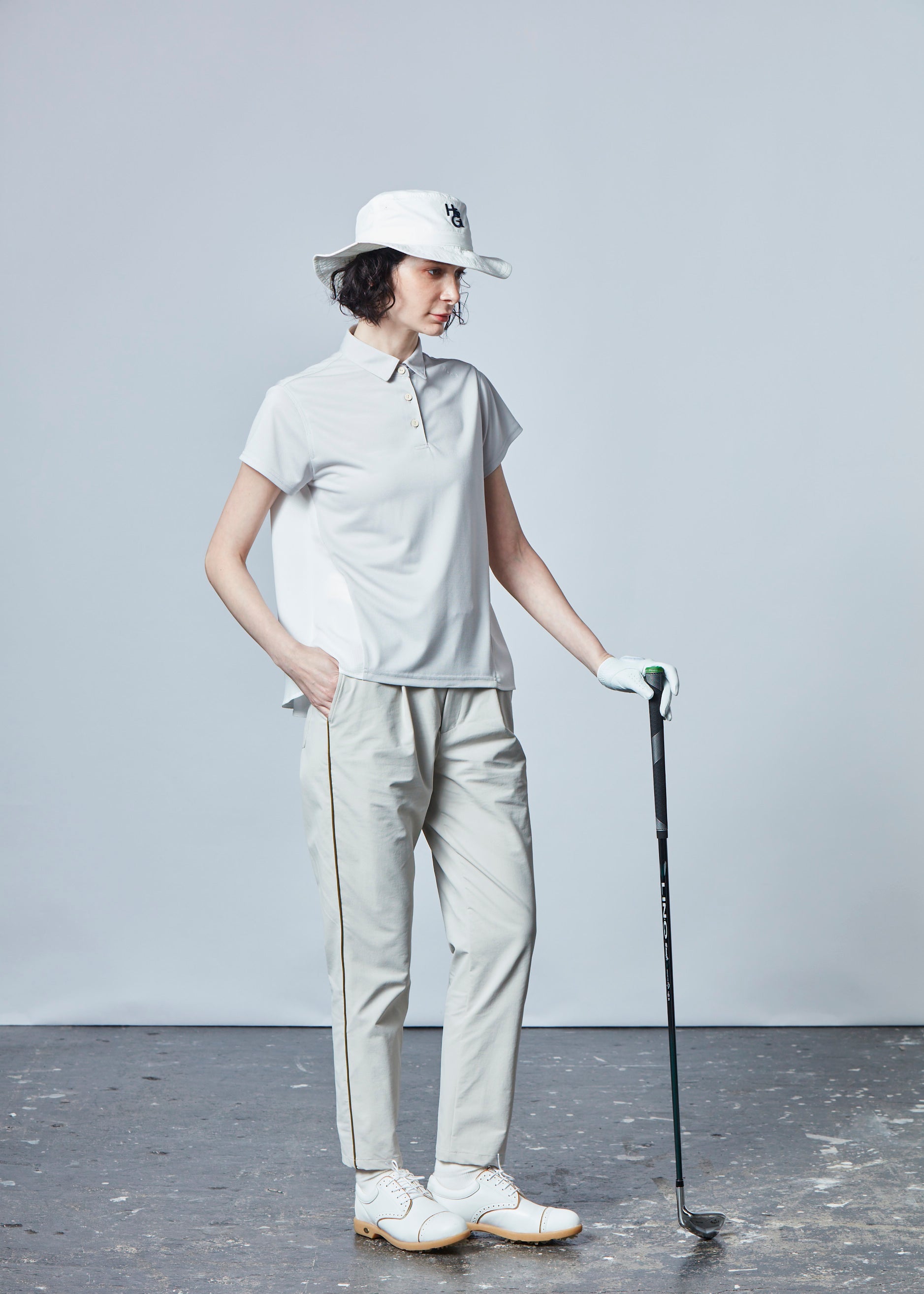 【NEW】パイピングタックロングパンツ