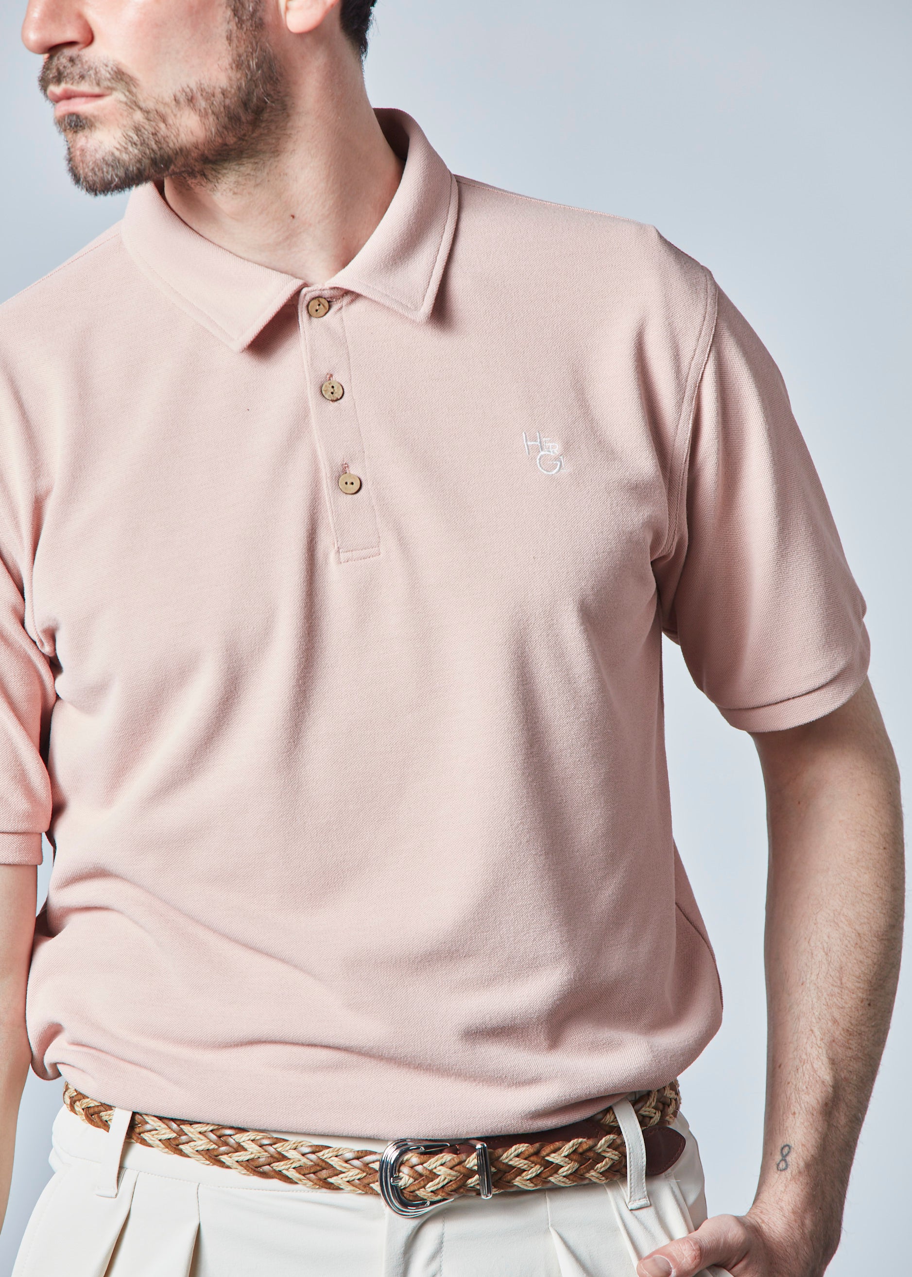 【NEW】コットンライクモジュラーピケポロ