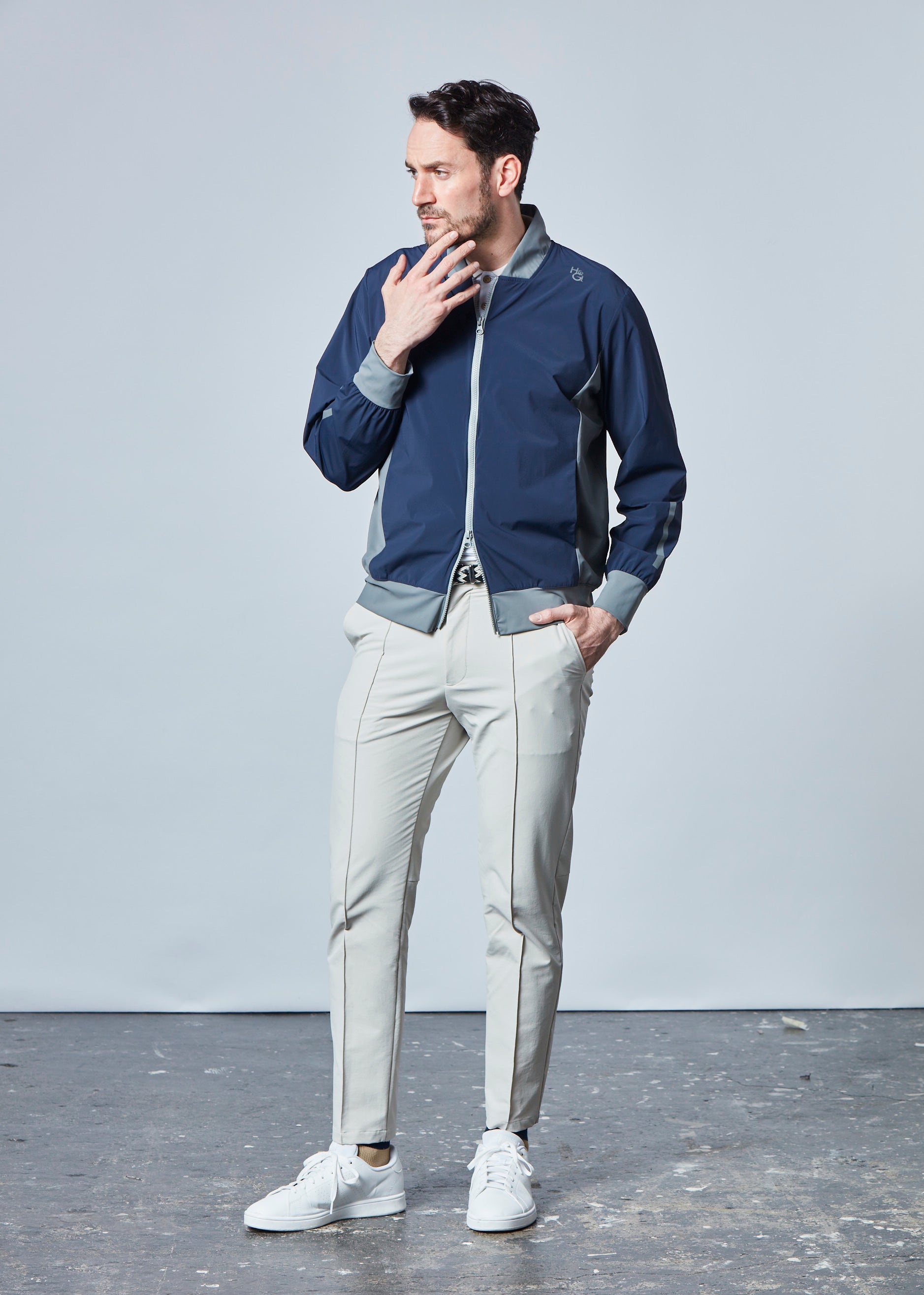 【先行予約・NEW】パッカブルコンパクトナイロンストレッチブルゾン