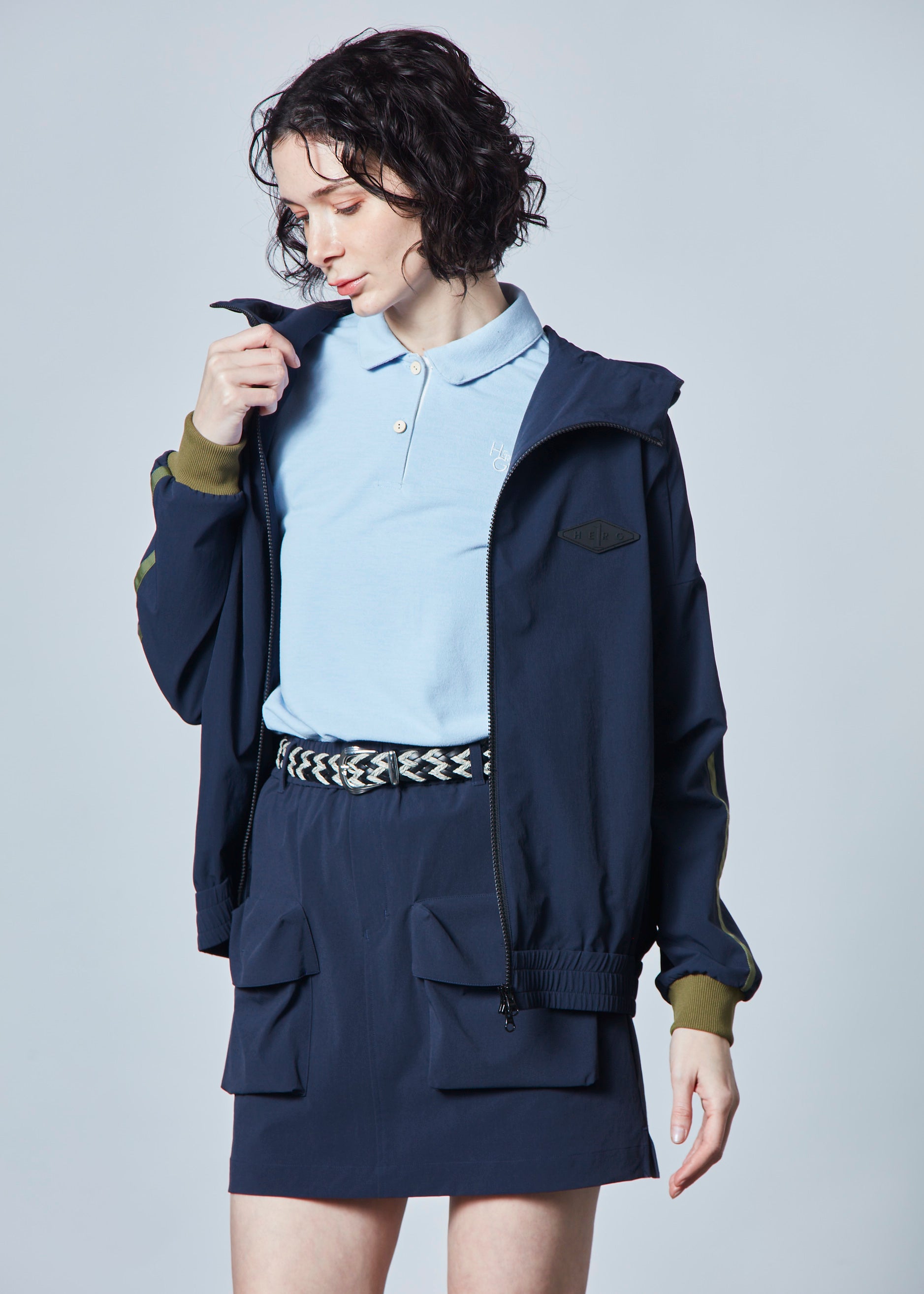 【NEW】ギャザーデザインポケットスカート