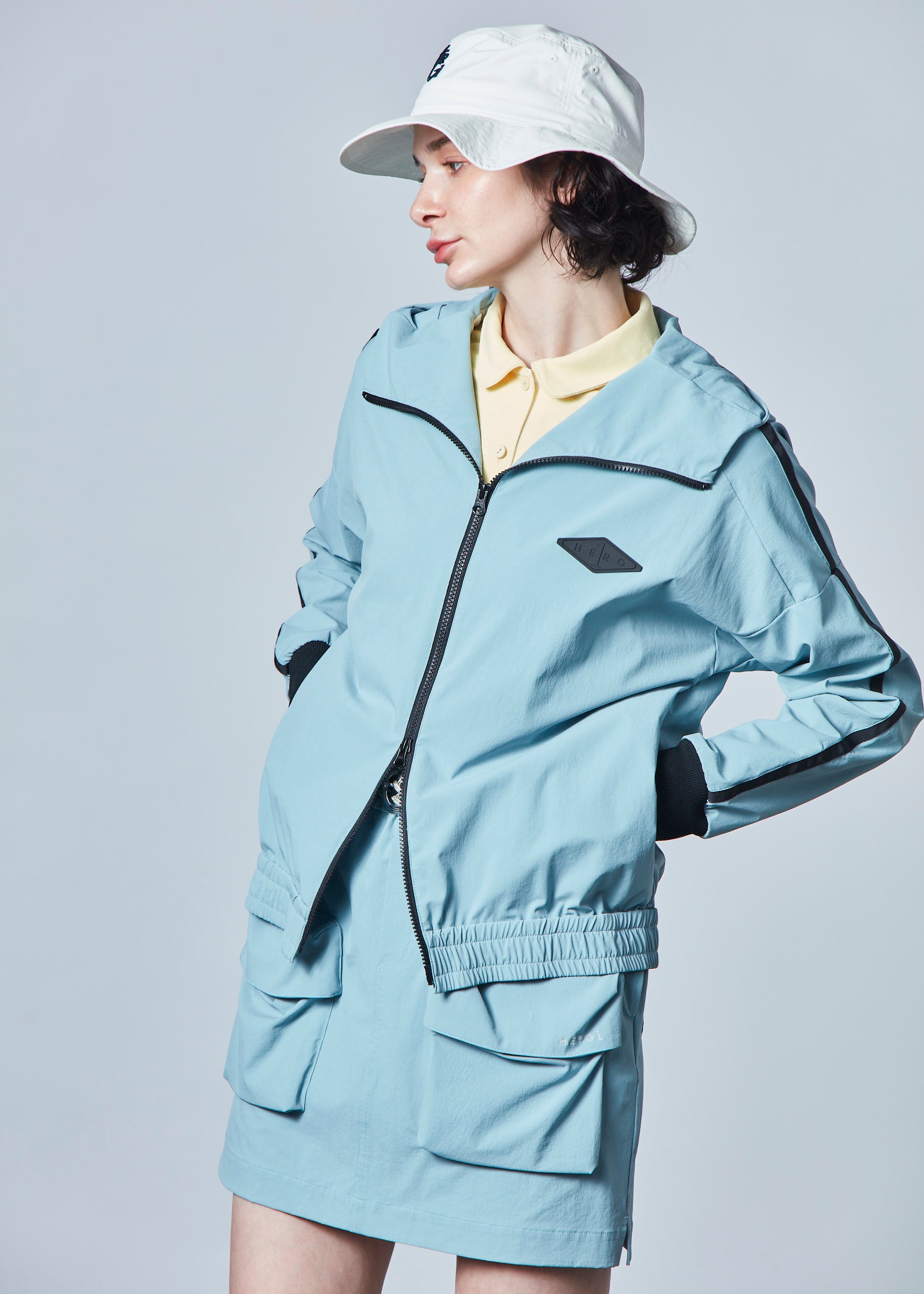 【NEW】ギャザーデザインポケットスカート