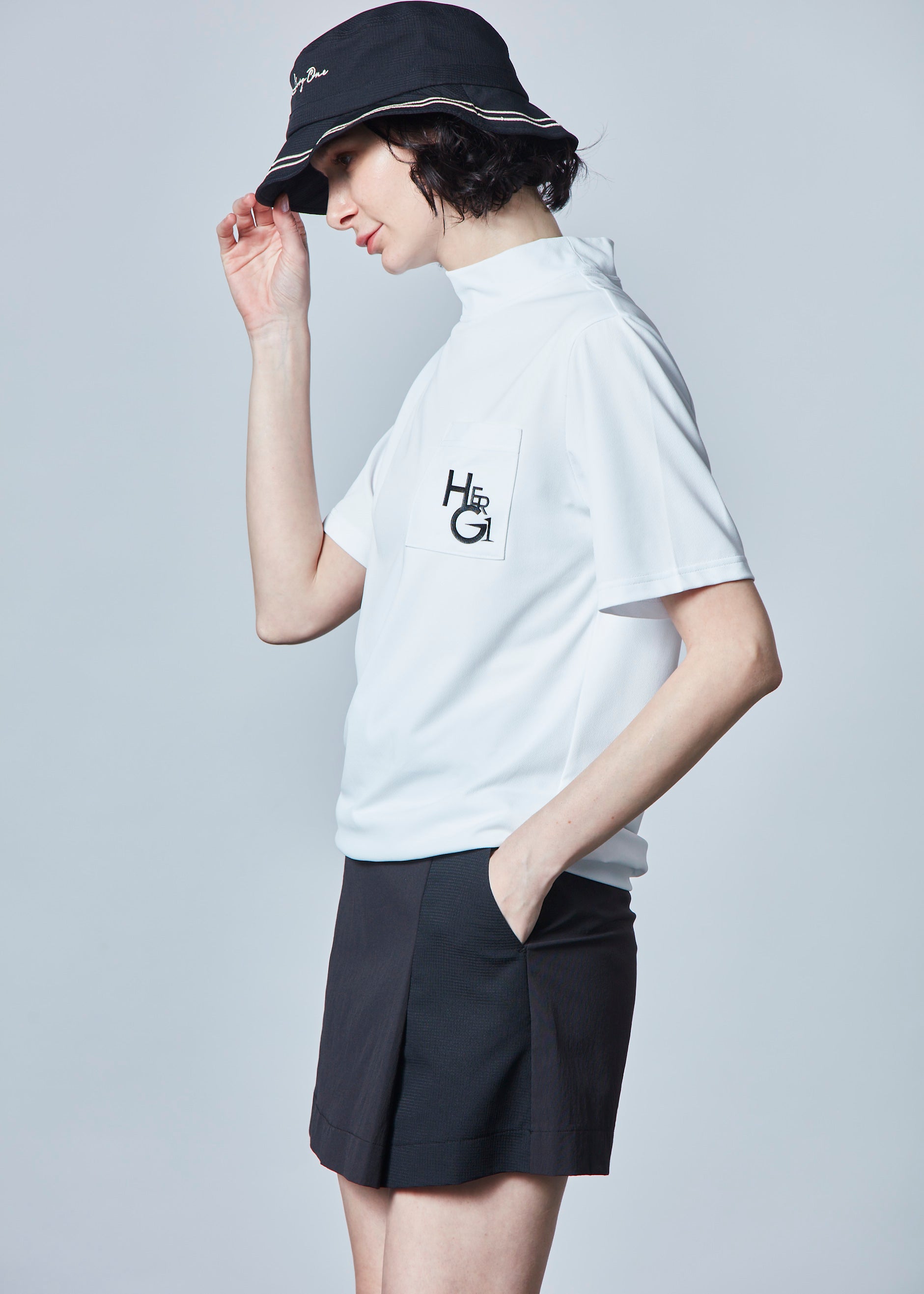【入荷・NEW】トゥルーボーテ半袖モックネック