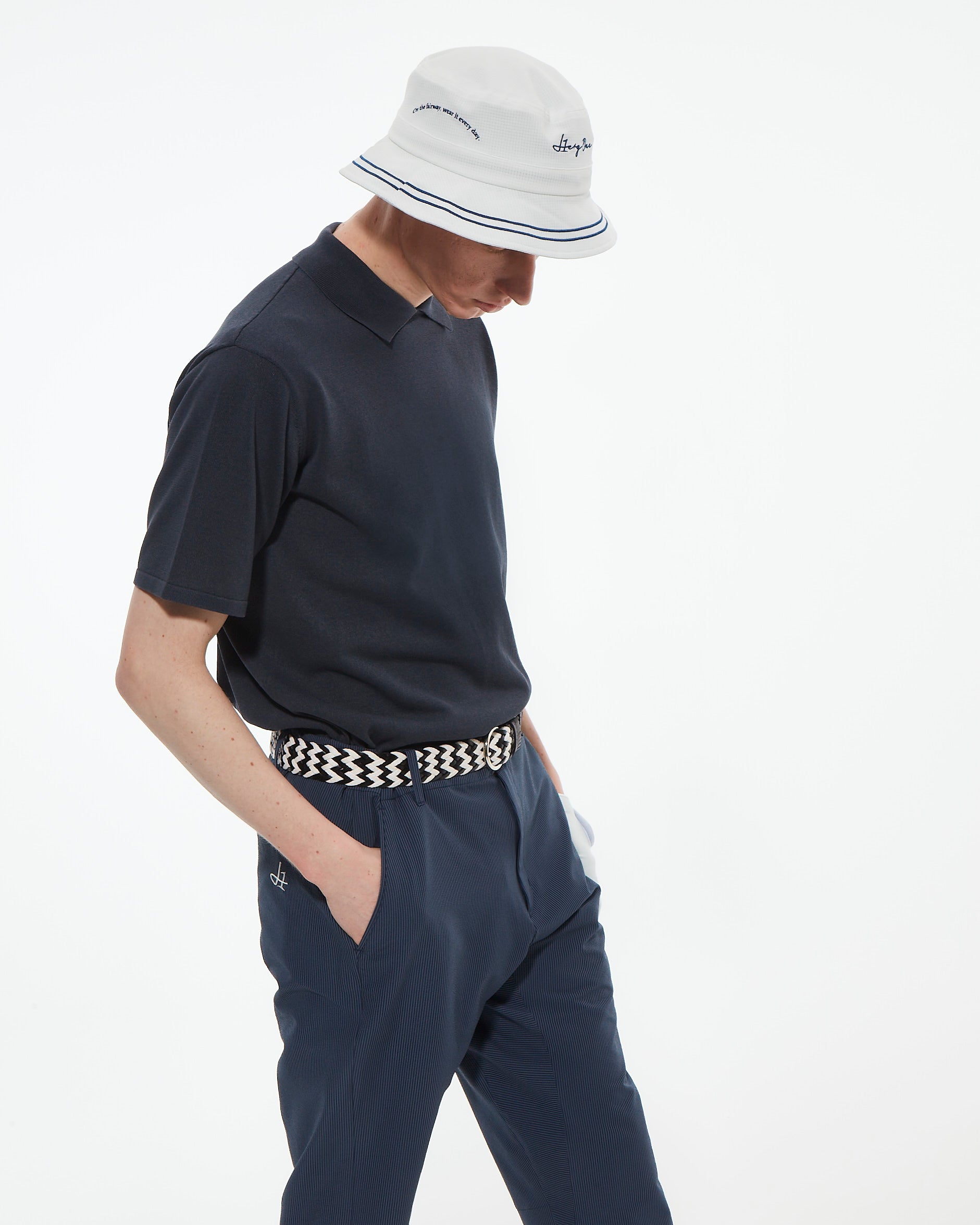 MENS LIGHT AND COOL WASHI KNIT TOPS