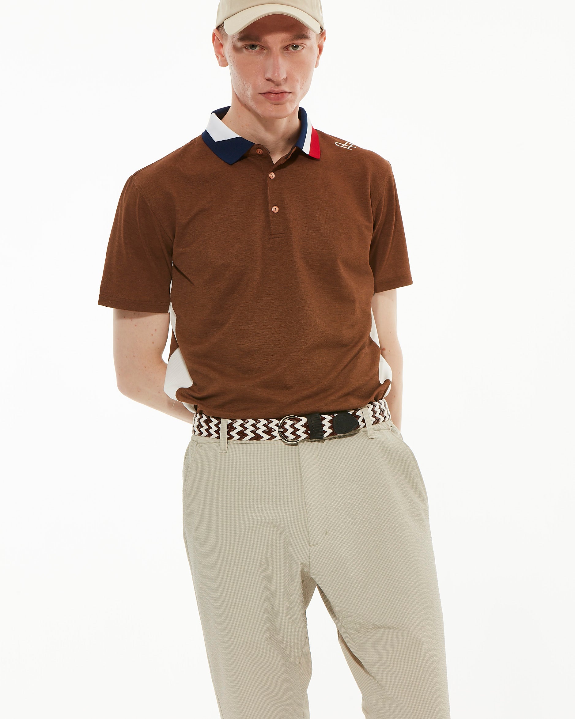 MENS TRICOLOR POLO-DOD AIR