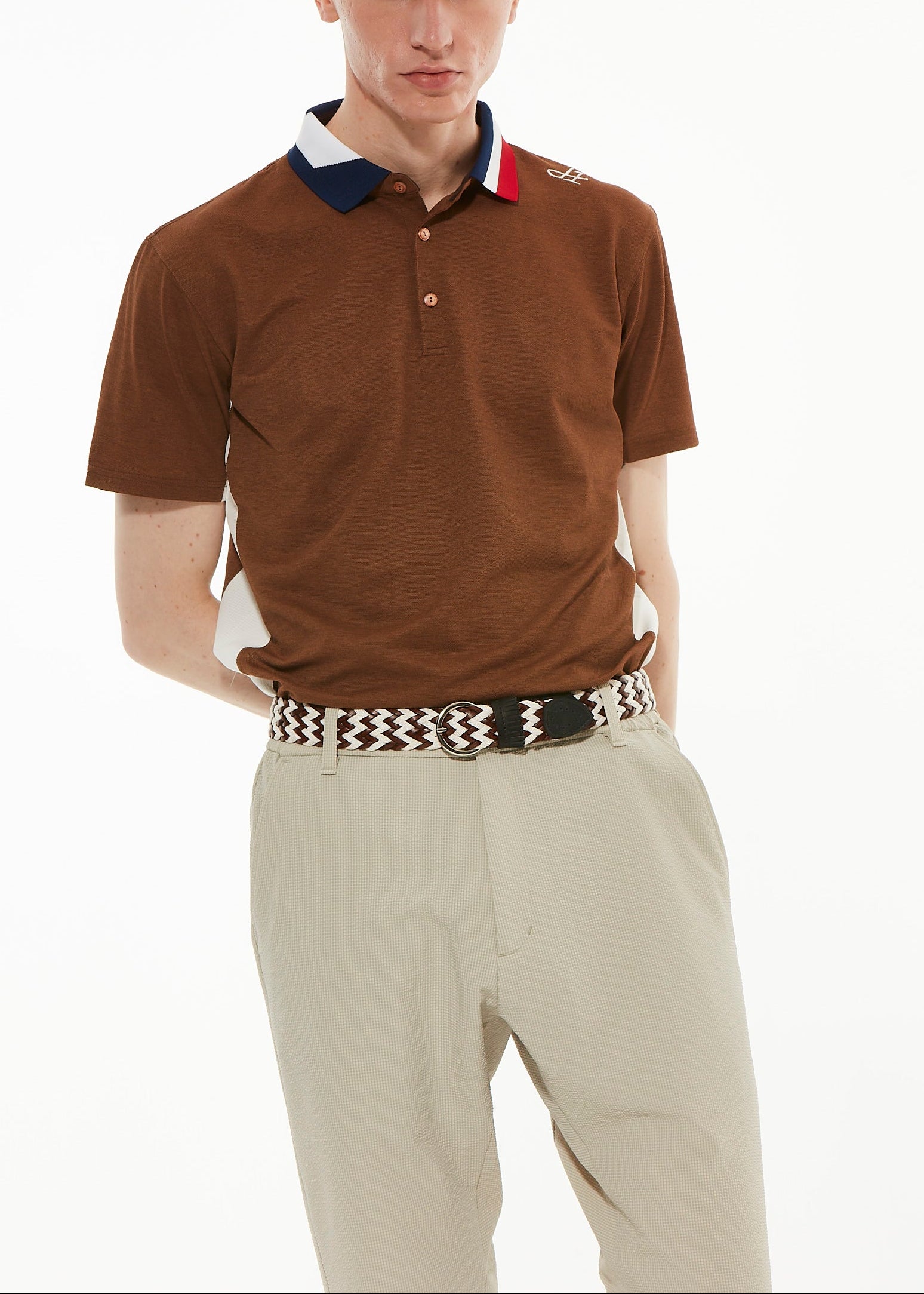 MENS TRICOLOR POLO-DOD AIR