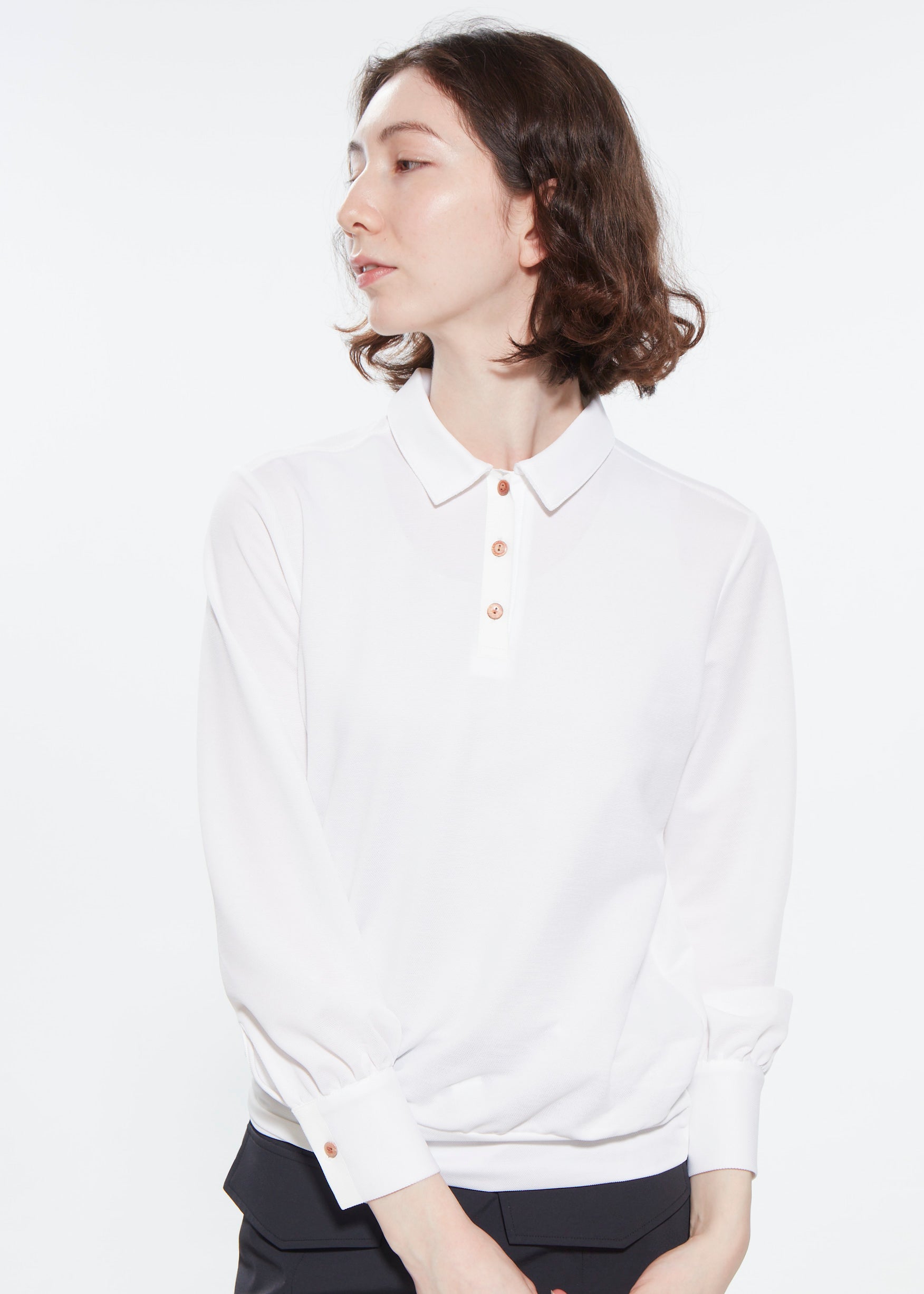 【2025 NEW】WOMENS LONG SLEEVE PIQUET POLO SHIRT
