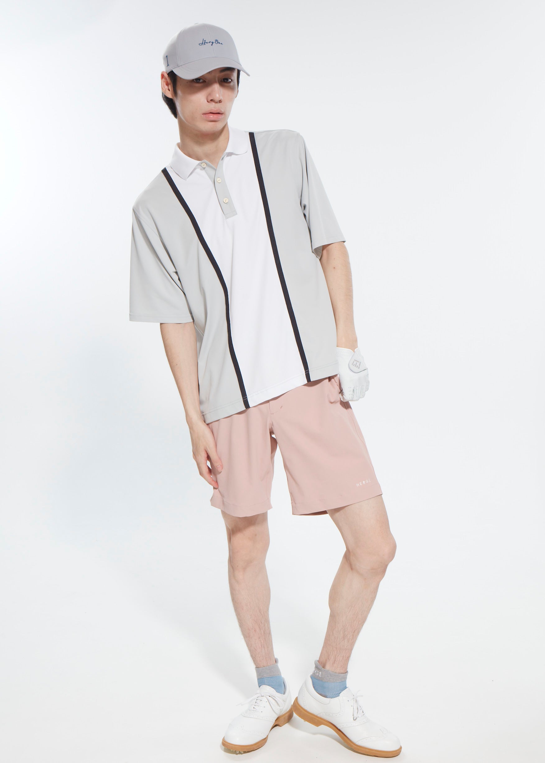 【2025 NEW】UPF50+ MENS BI-COLOR POLO