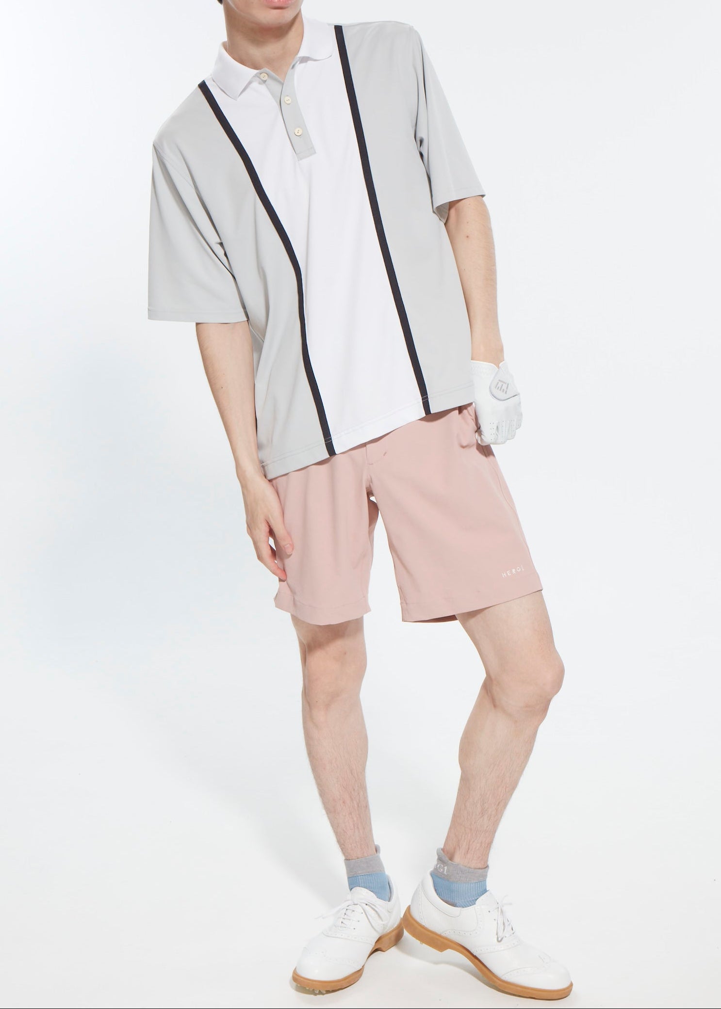 UPF50+ MENS BI-COLOR POLO