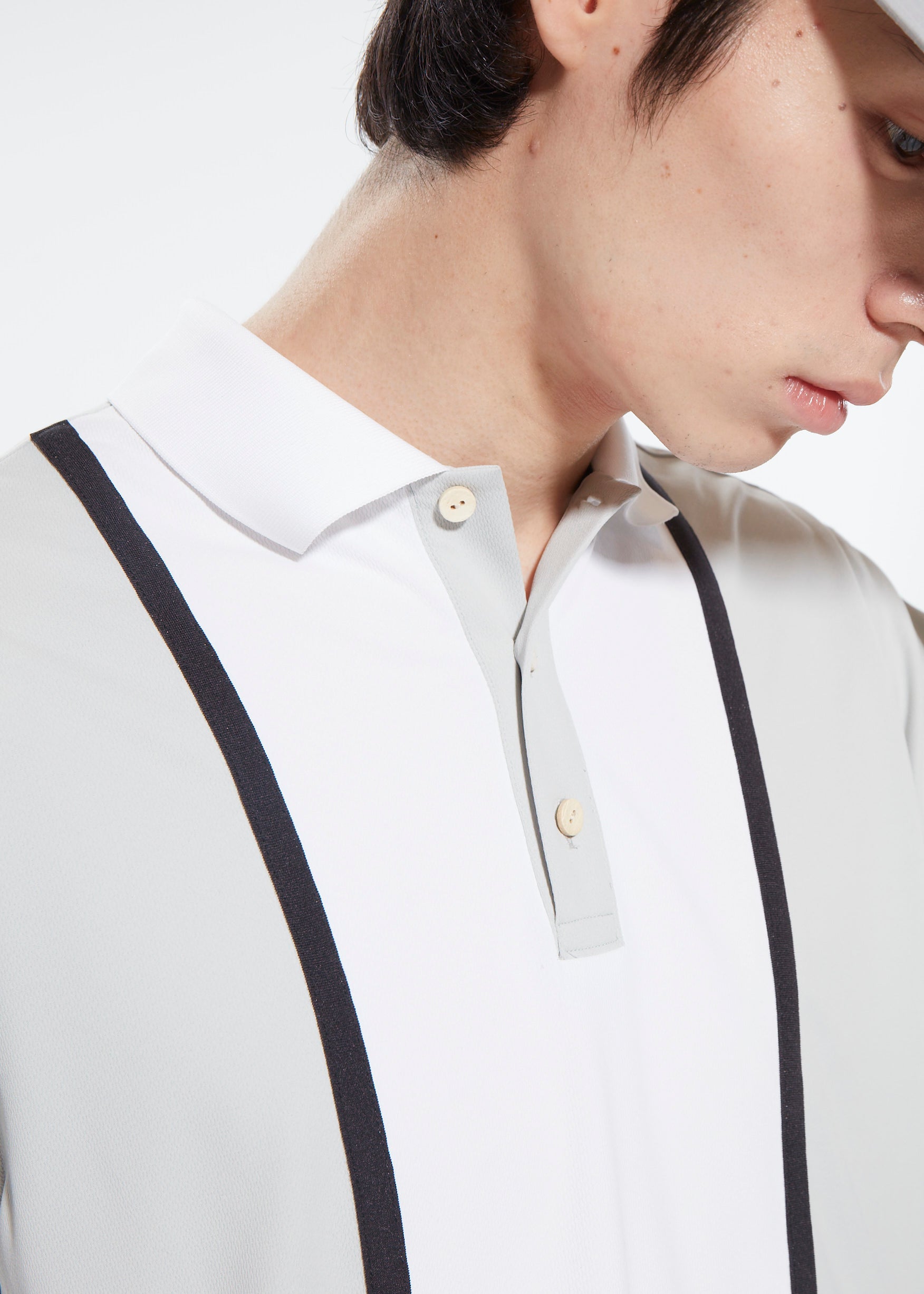 UPF50+ MENS BI-COLOR POLO