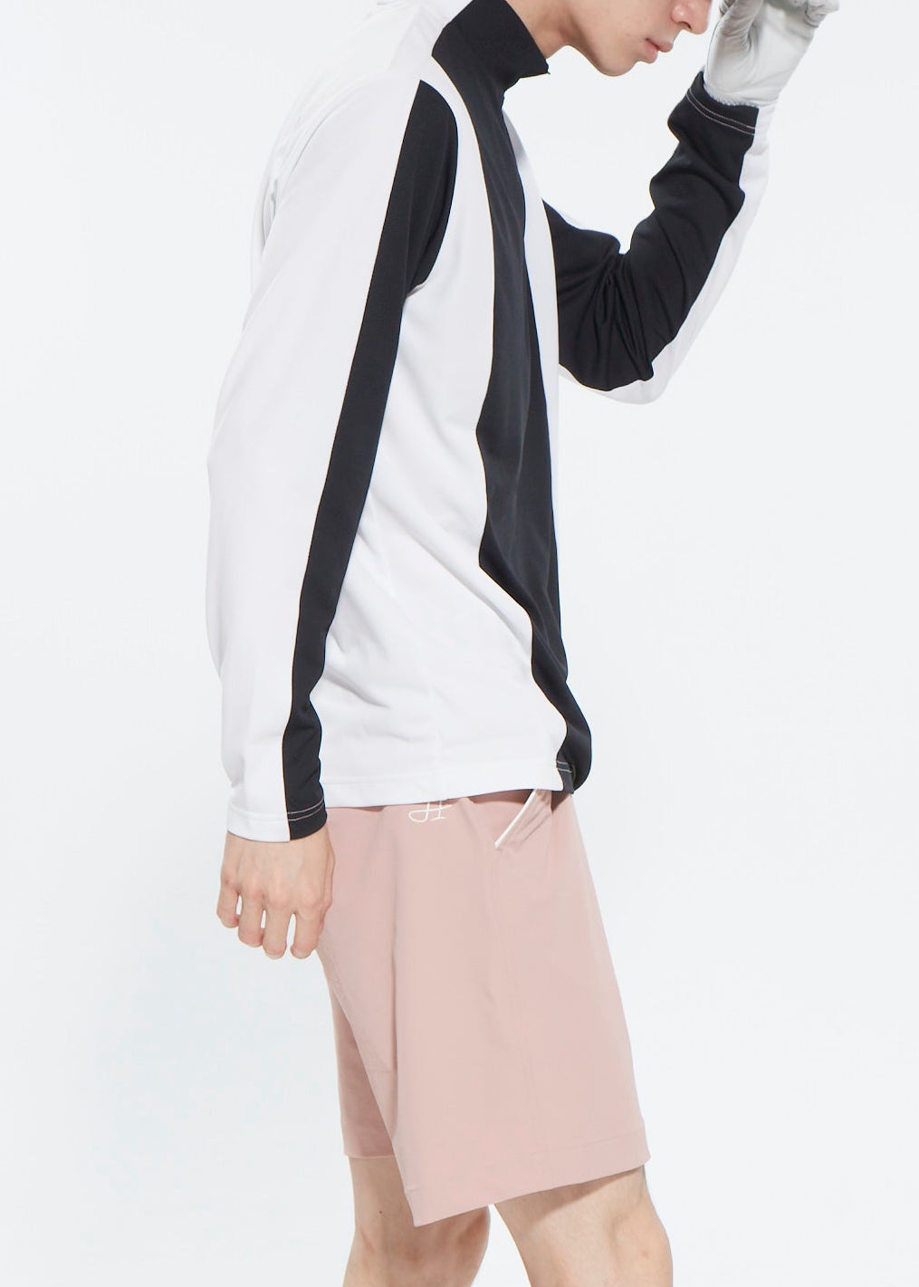 UPF50+ MENS HALFZIP L/S SHIRT