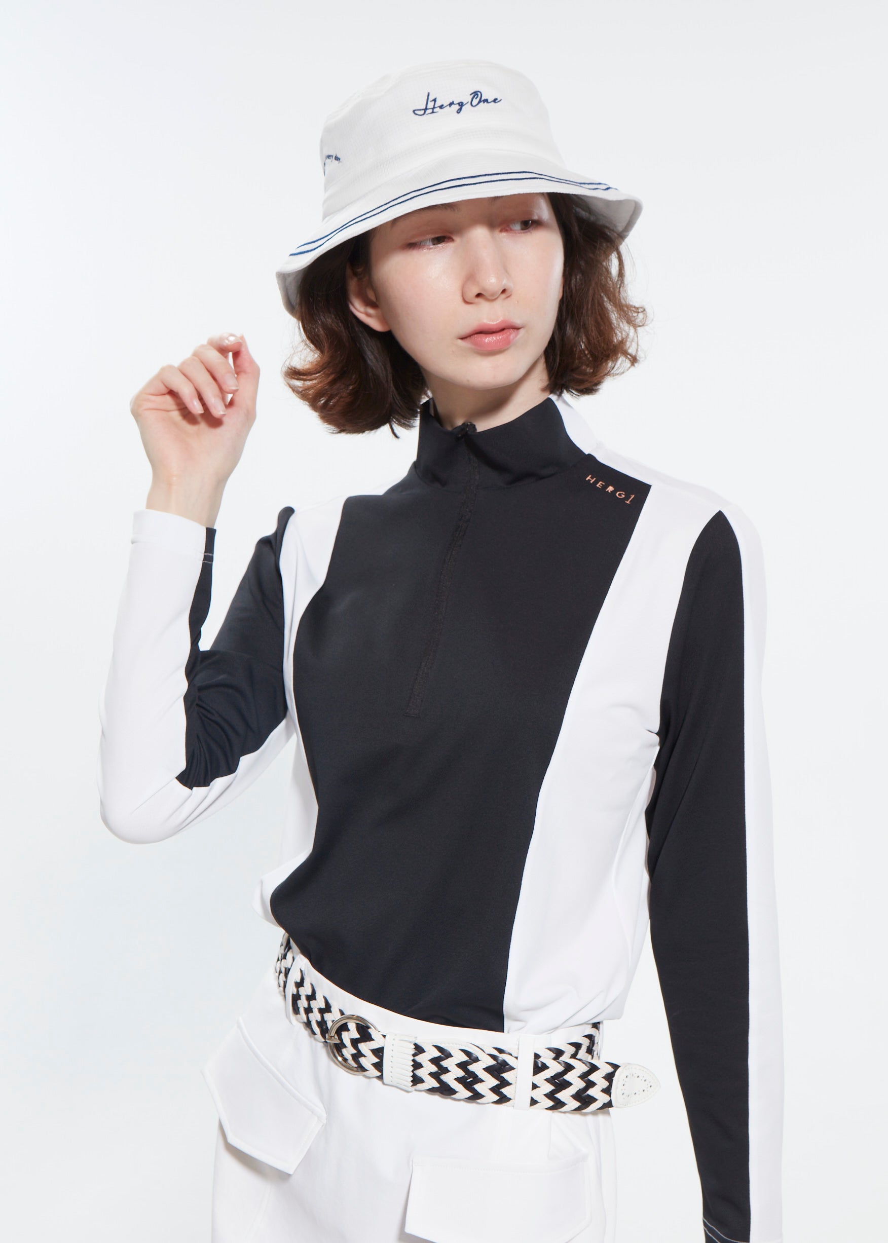 UPF50+ WOMENS HALFZIP L/S SHIRT