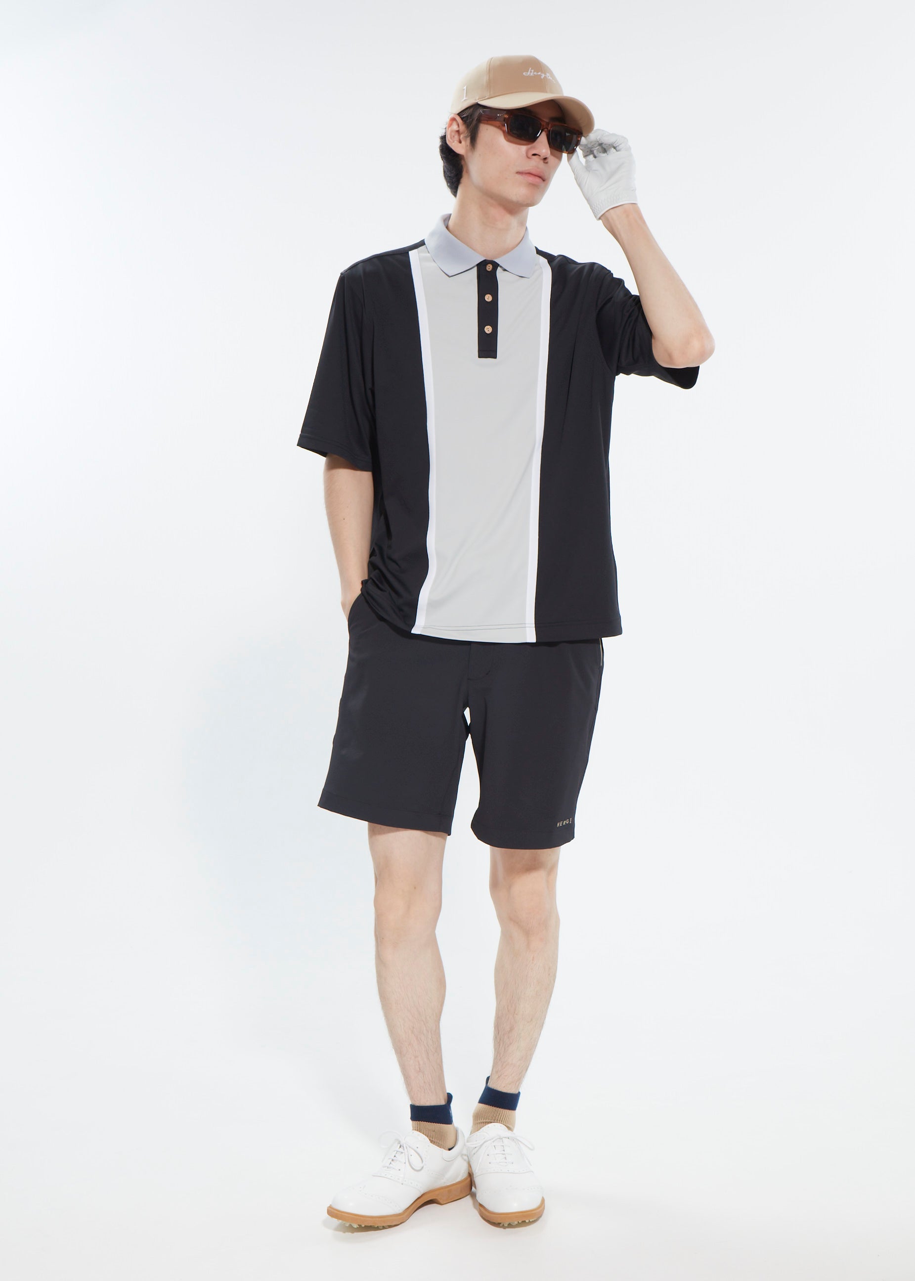 UPF50+ MENS BI-COLOR POLO