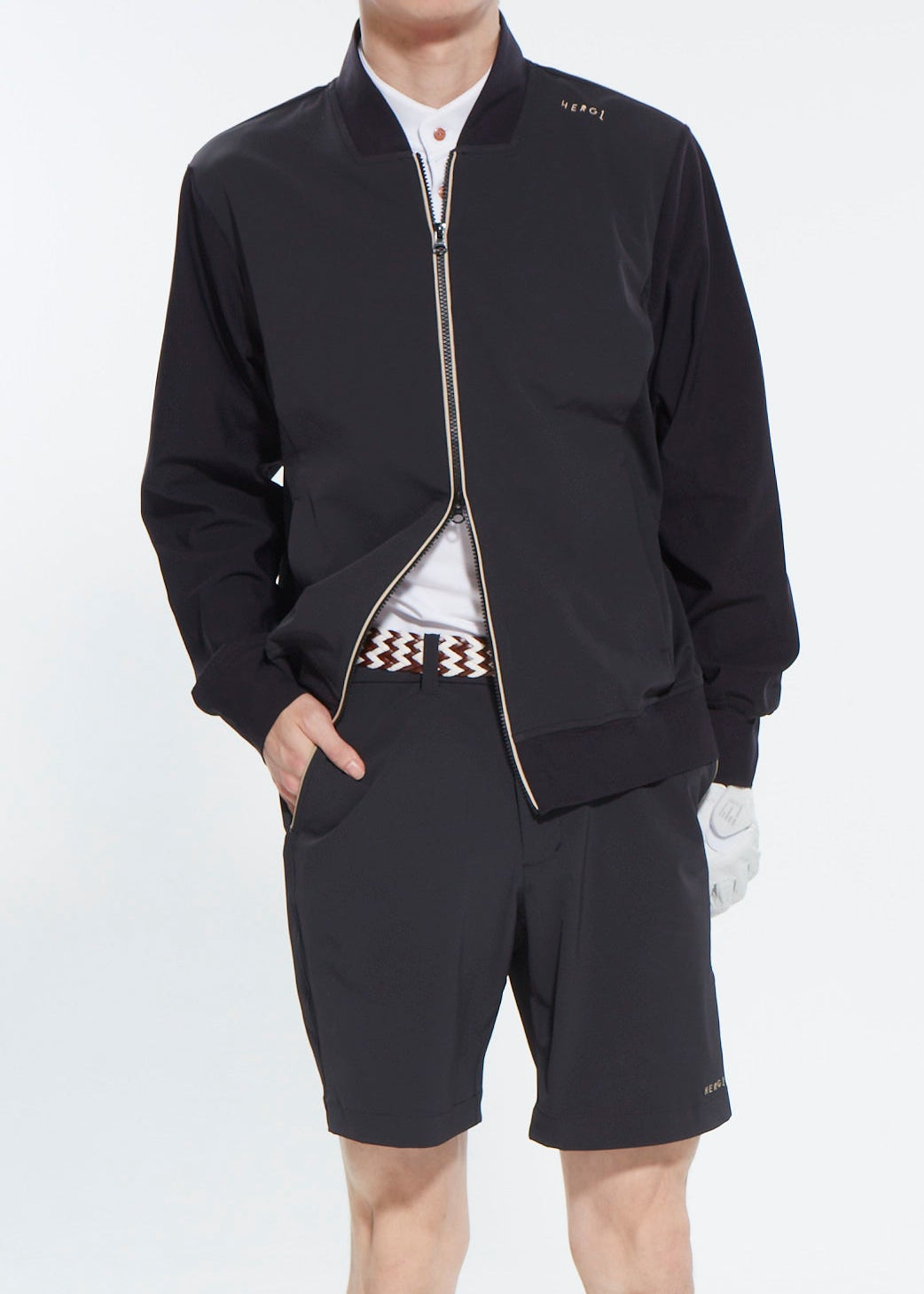 MENS UVCUT&QUICK DRY ZIP BOULSON