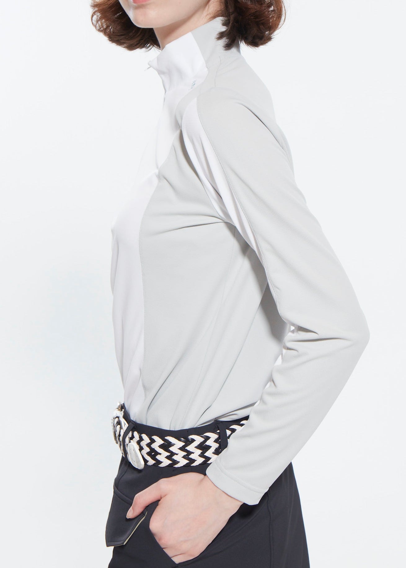 UPF50+ WOMENS HALFZIP L/S SHIRT