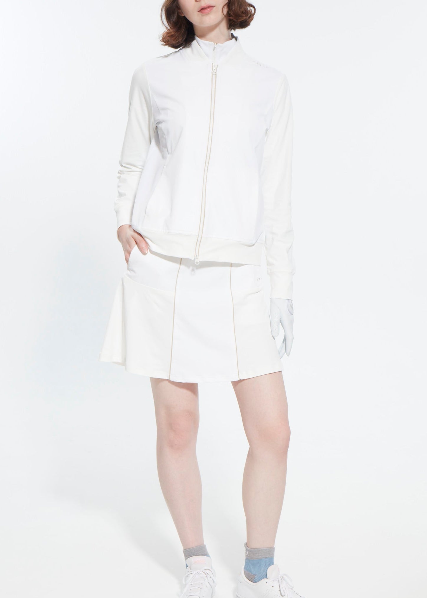 WOMENS UVCUT&QUICK DRY ZIP BOULSON