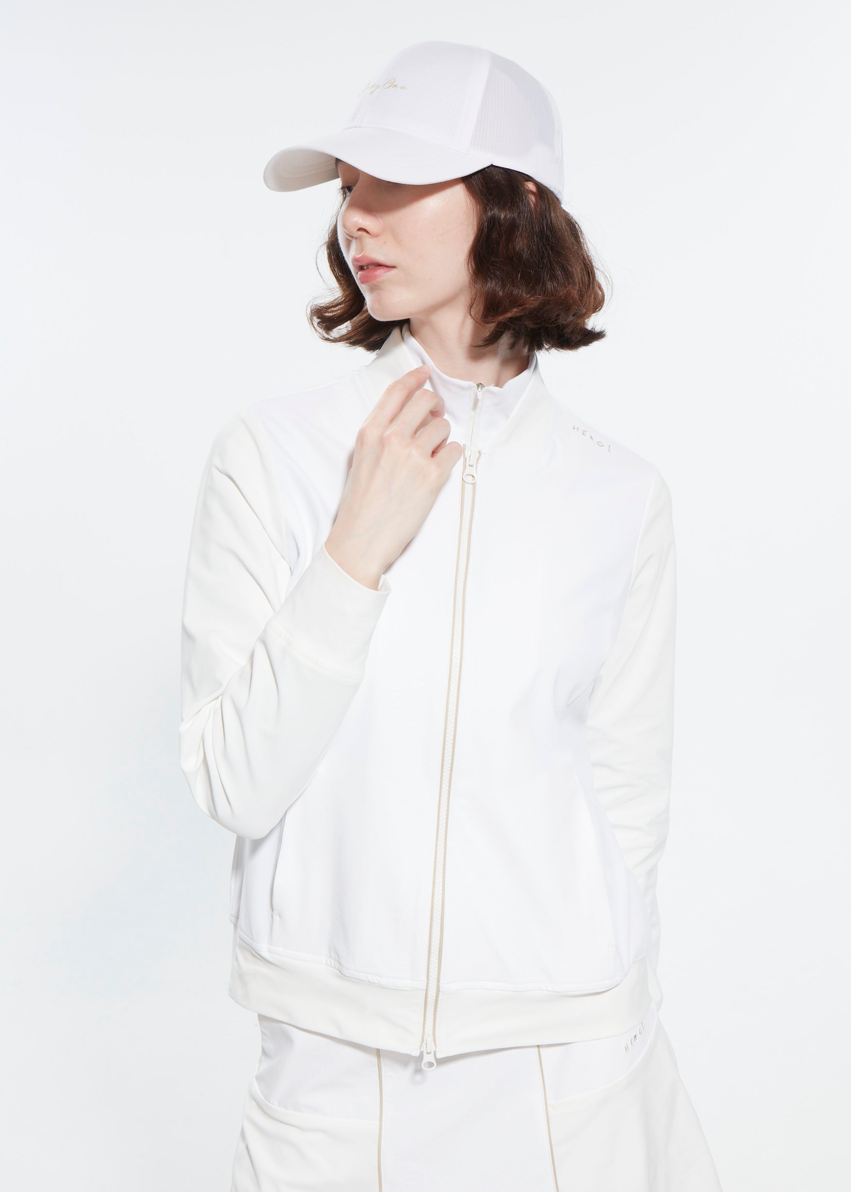 WOMENS UVCUT&QUICK DRY ZIP BOULSON