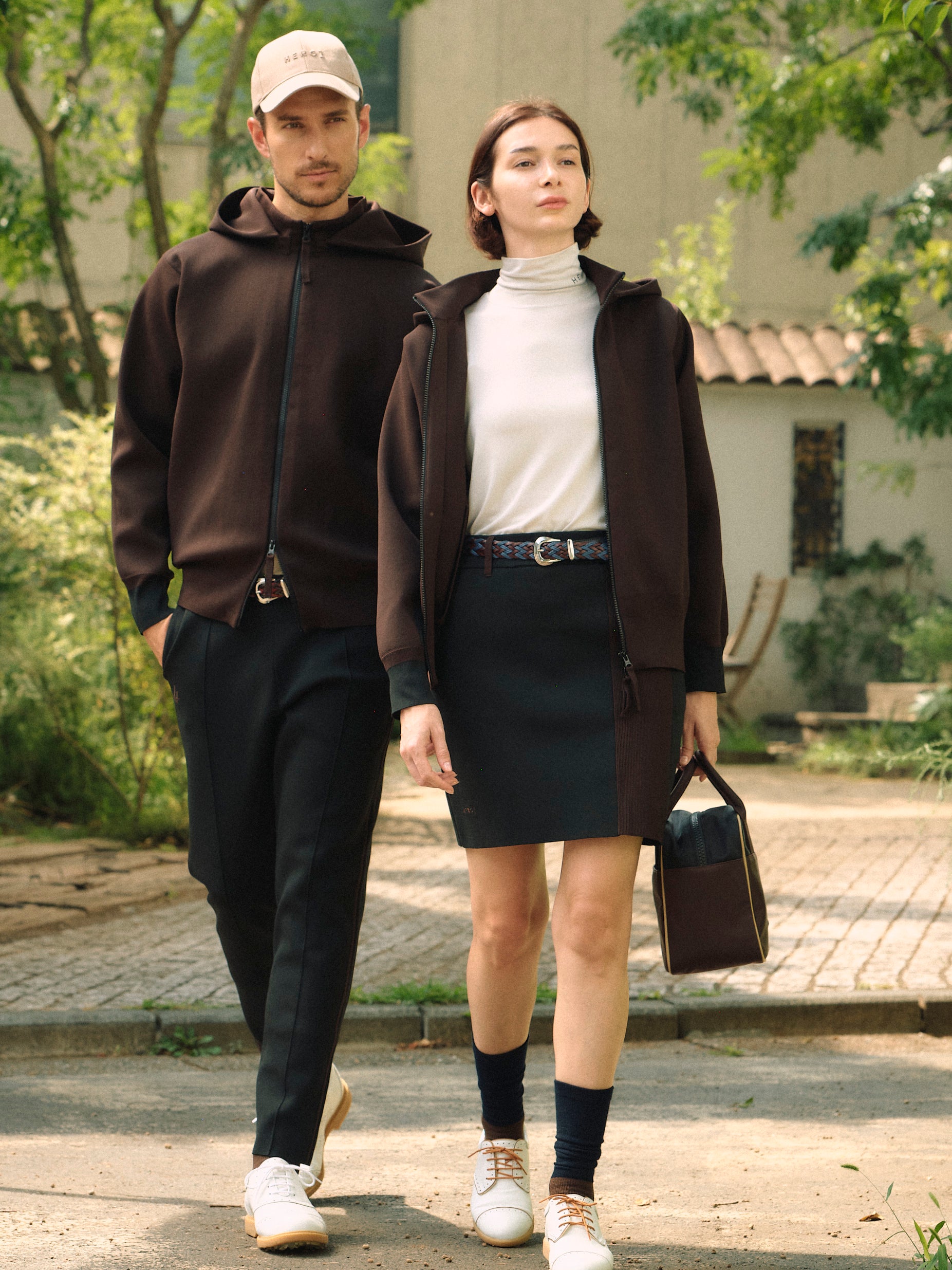 【NEW】ミラノリブニットブルゾン・メンズ